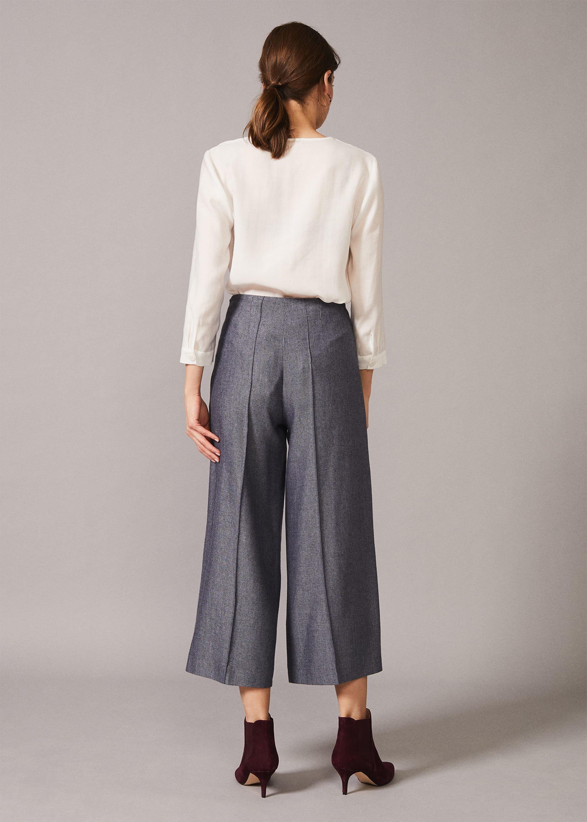 Lenka Herringbone Culottes