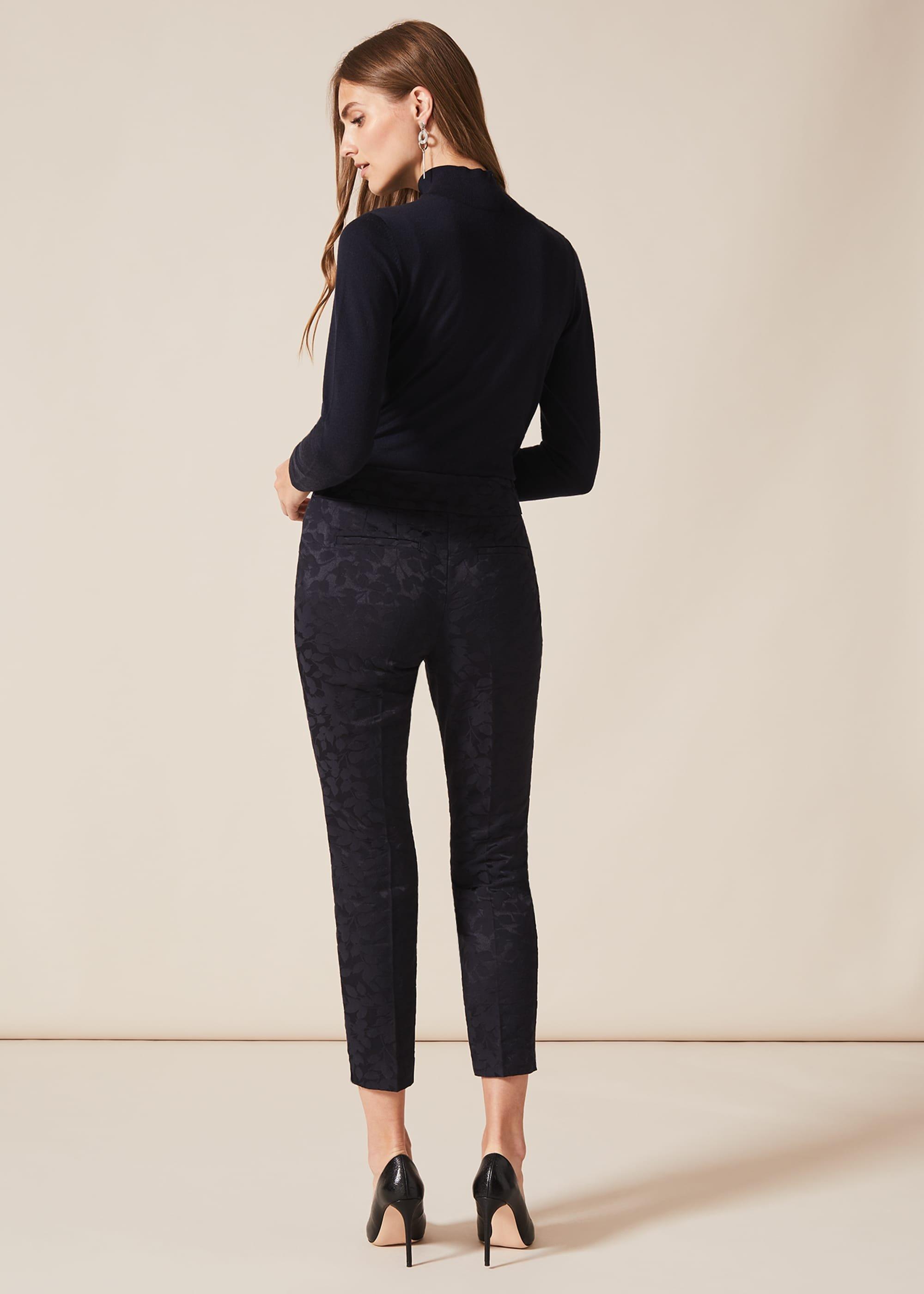 Tala Leaf Jacquard Trousers