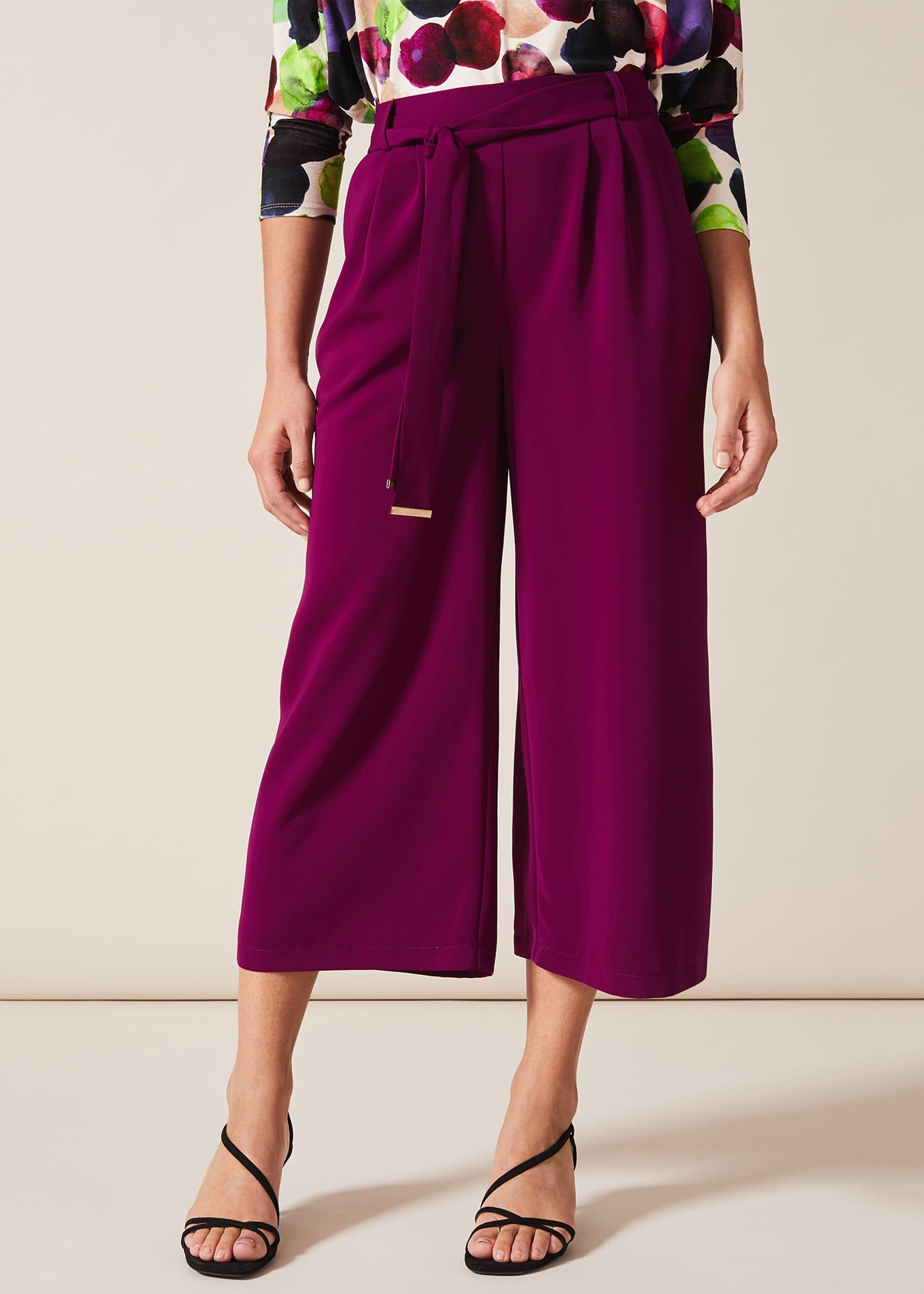 Magma Belted Culottes