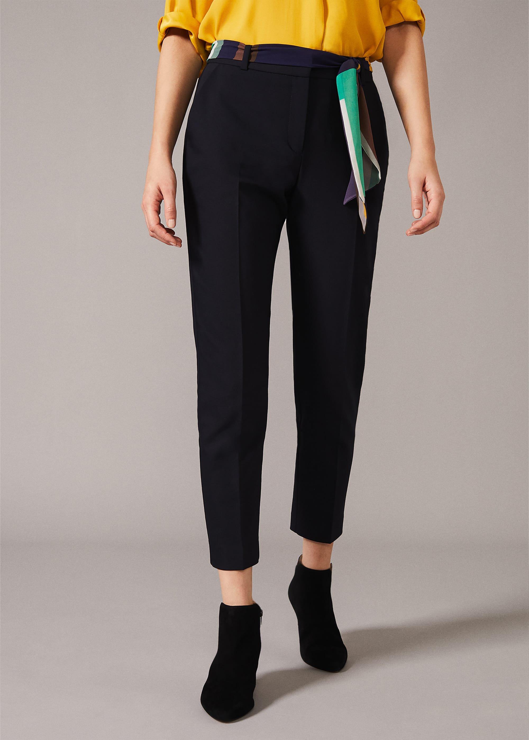 Bronwyn Belted Tapered Trousers