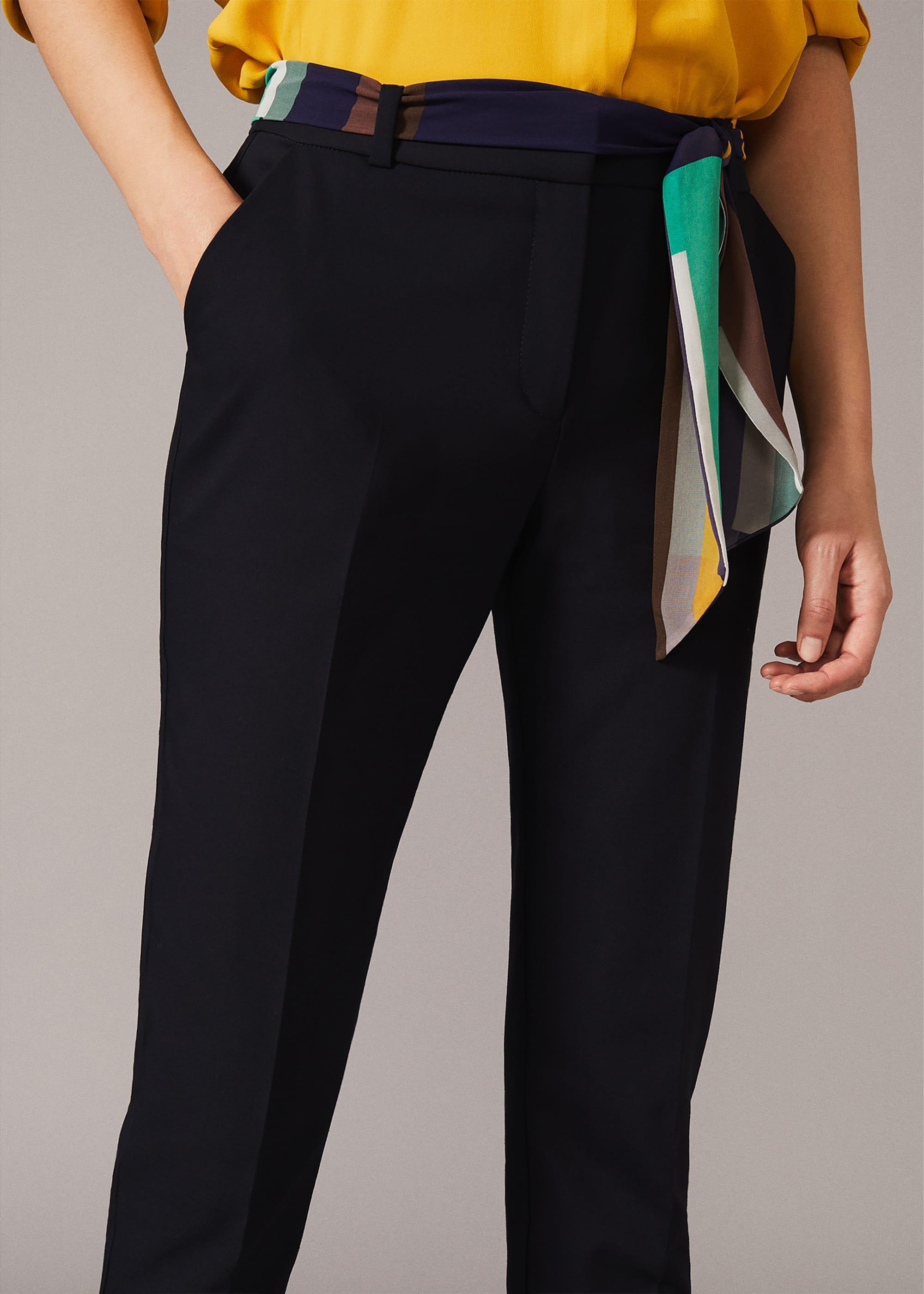Bronwyn Belted Tapered Trousers
