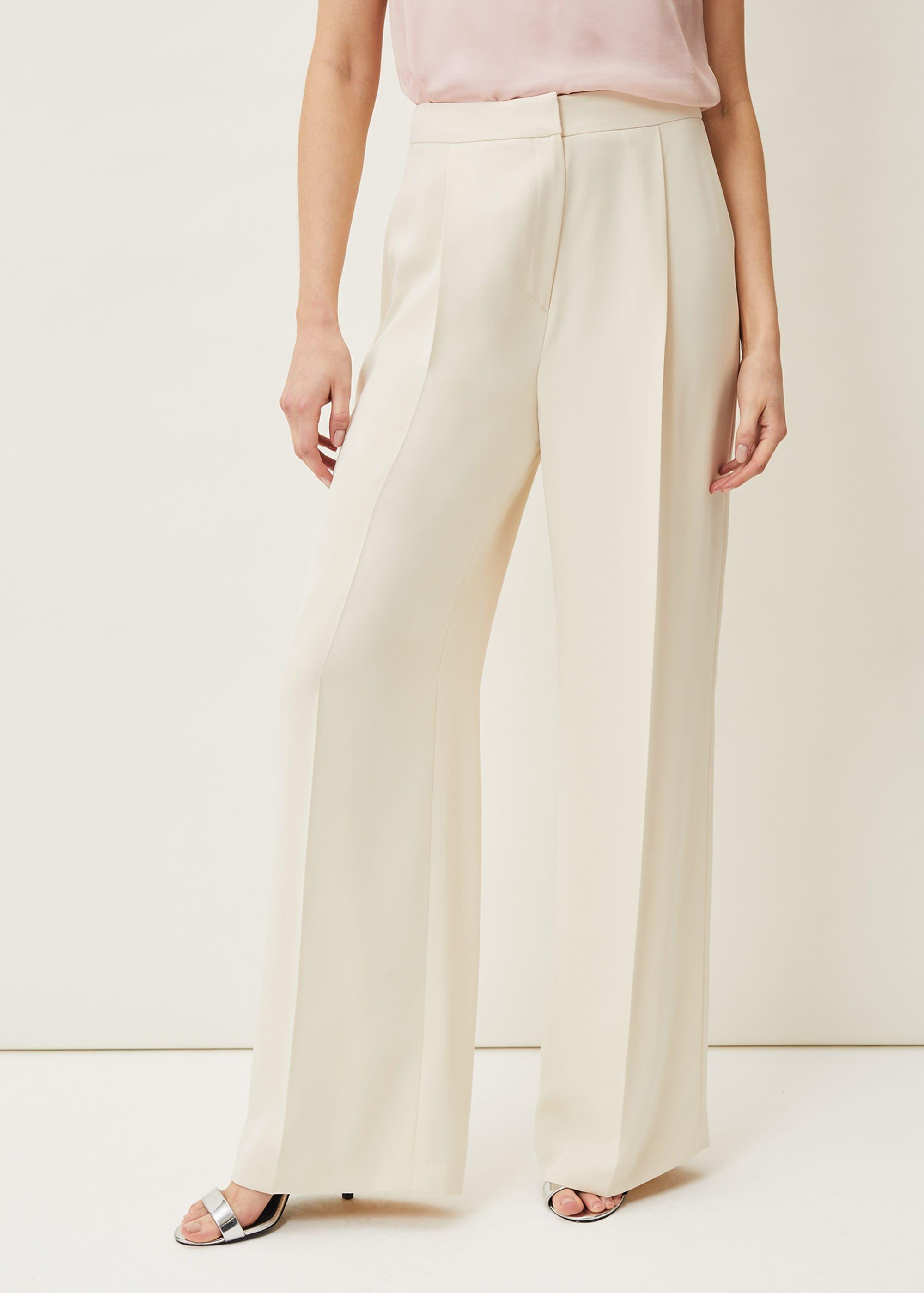 Cadie Wide Leg Suit Trousers