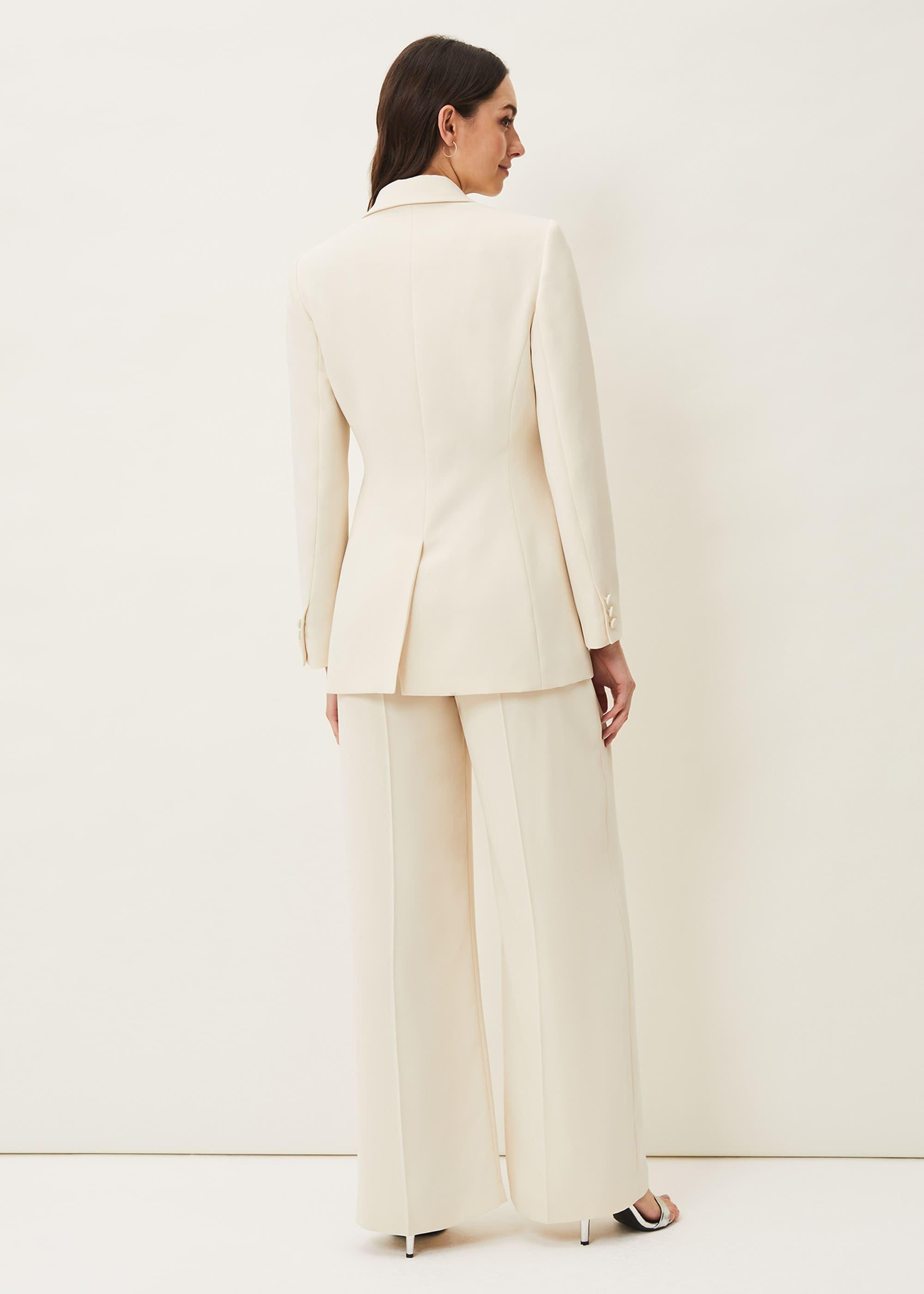 Cadie Wide Leg Suit Trousers
