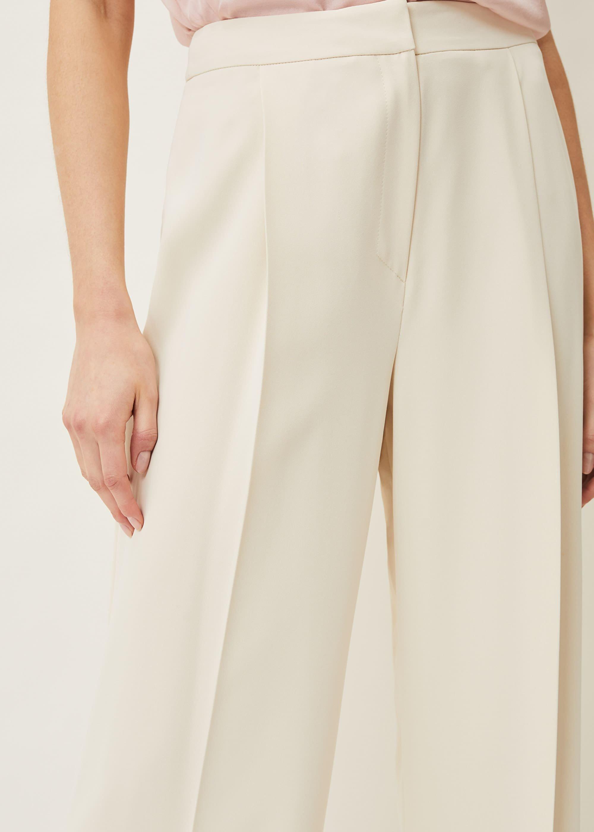 Cadie Wide Leg Suit Trousers
