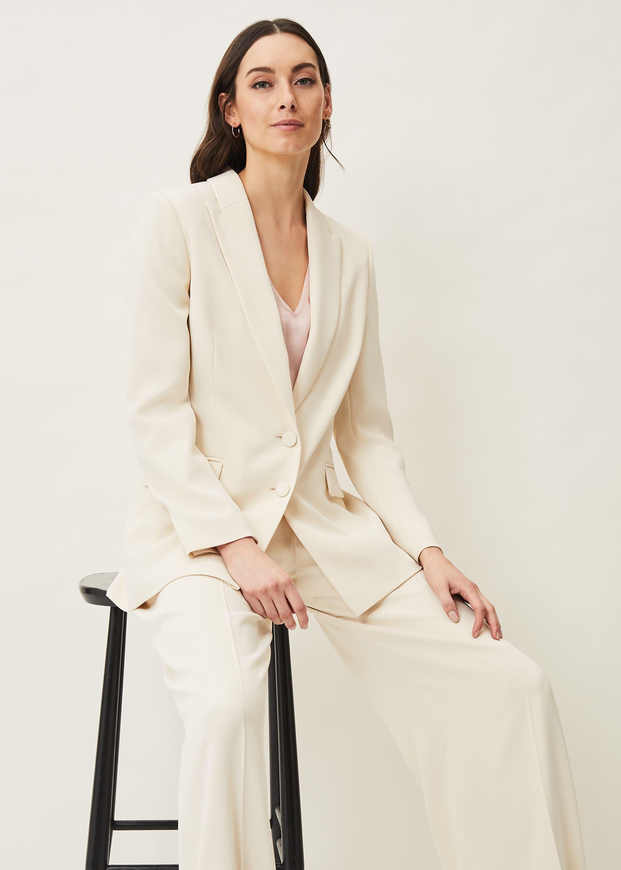 Cadie Wide Leg Suit Trousers