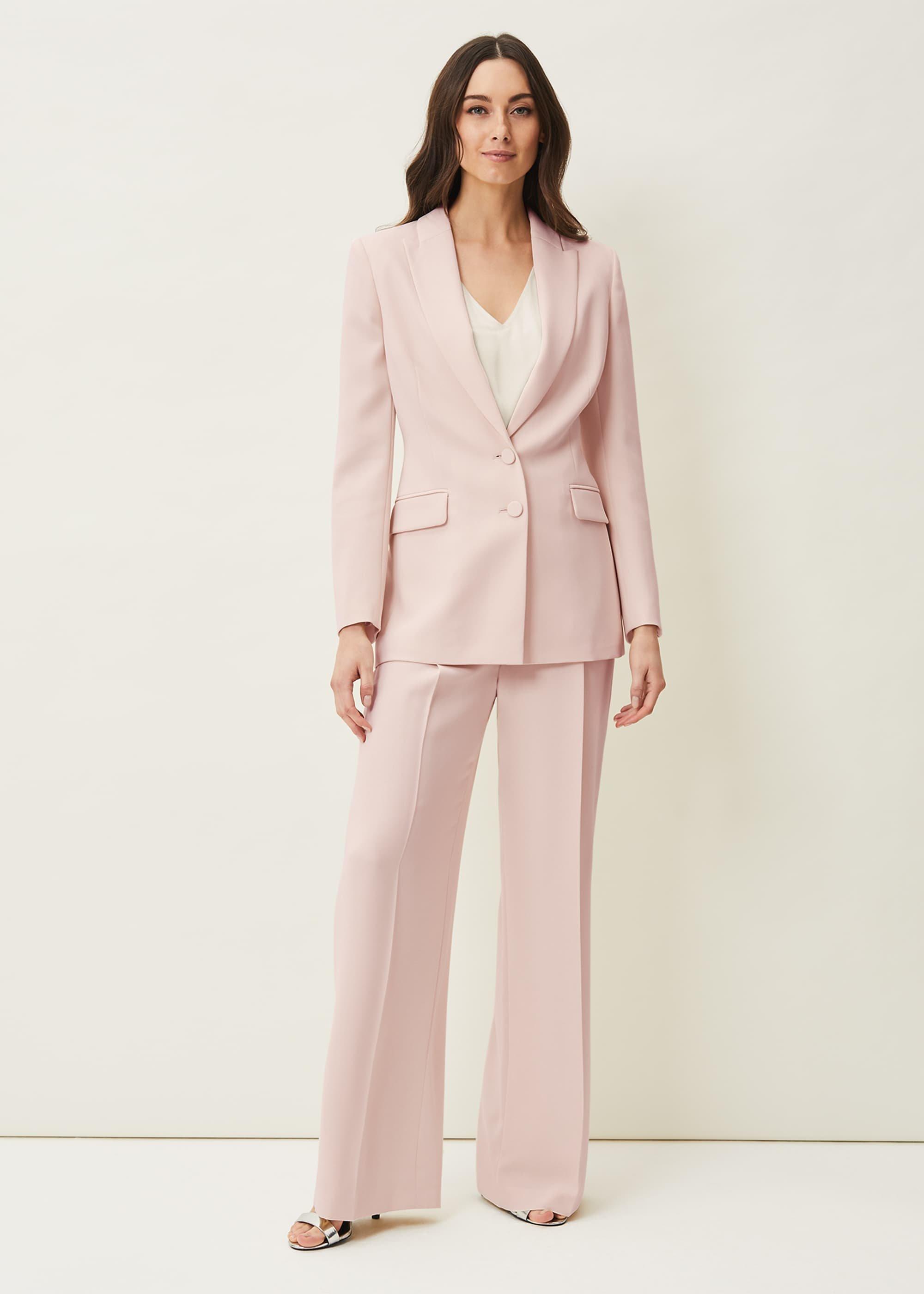 Cadie Wide Leg Suit Trousers