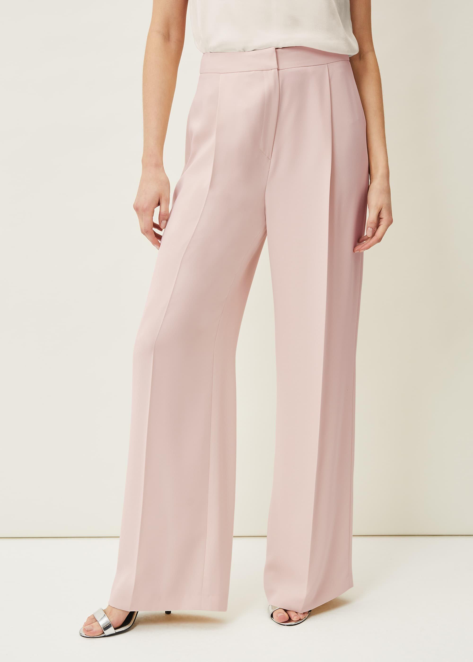 Cadie Wide Leg Suit Trousers