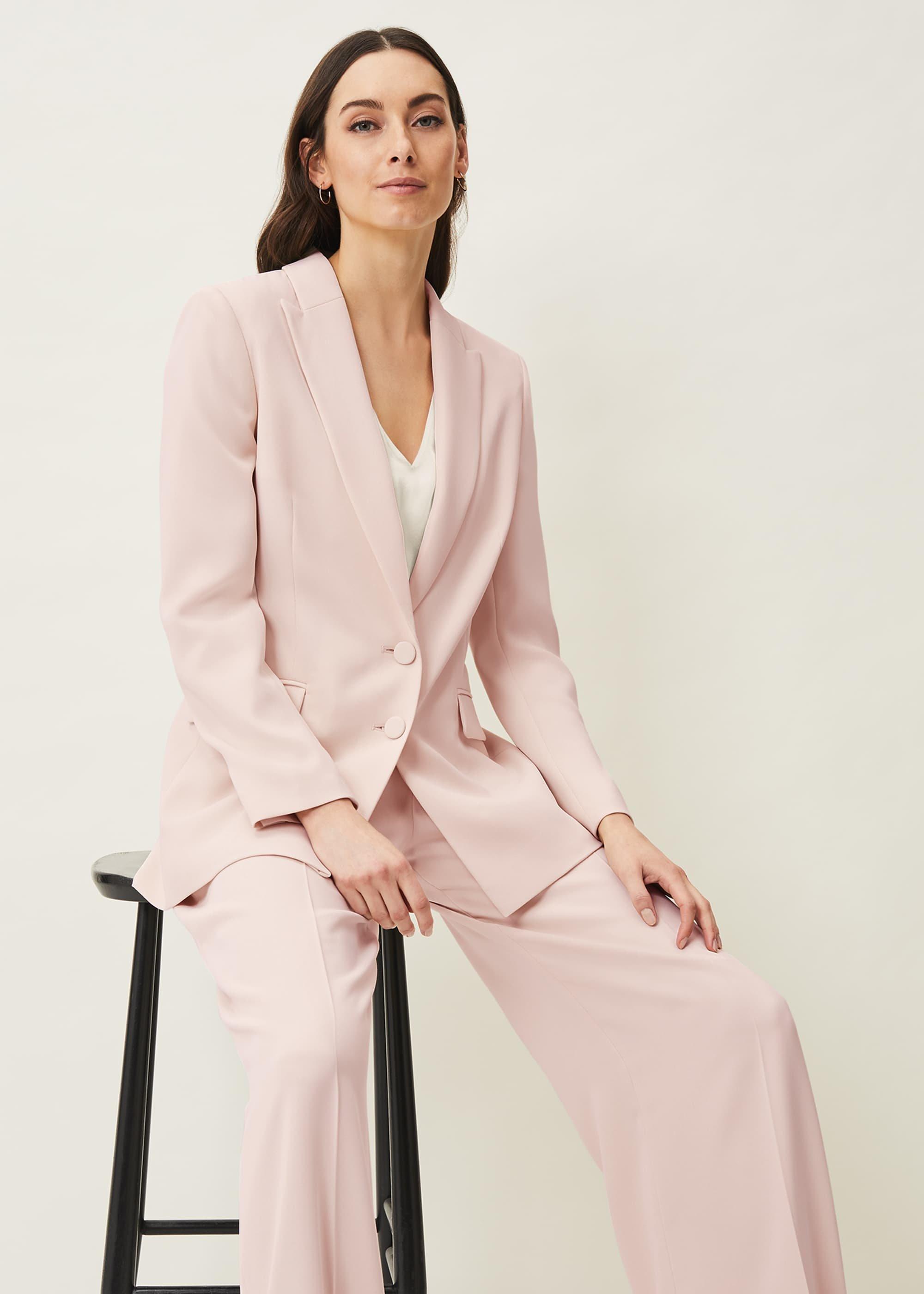 Cadie Wide Leg Suit Trousers