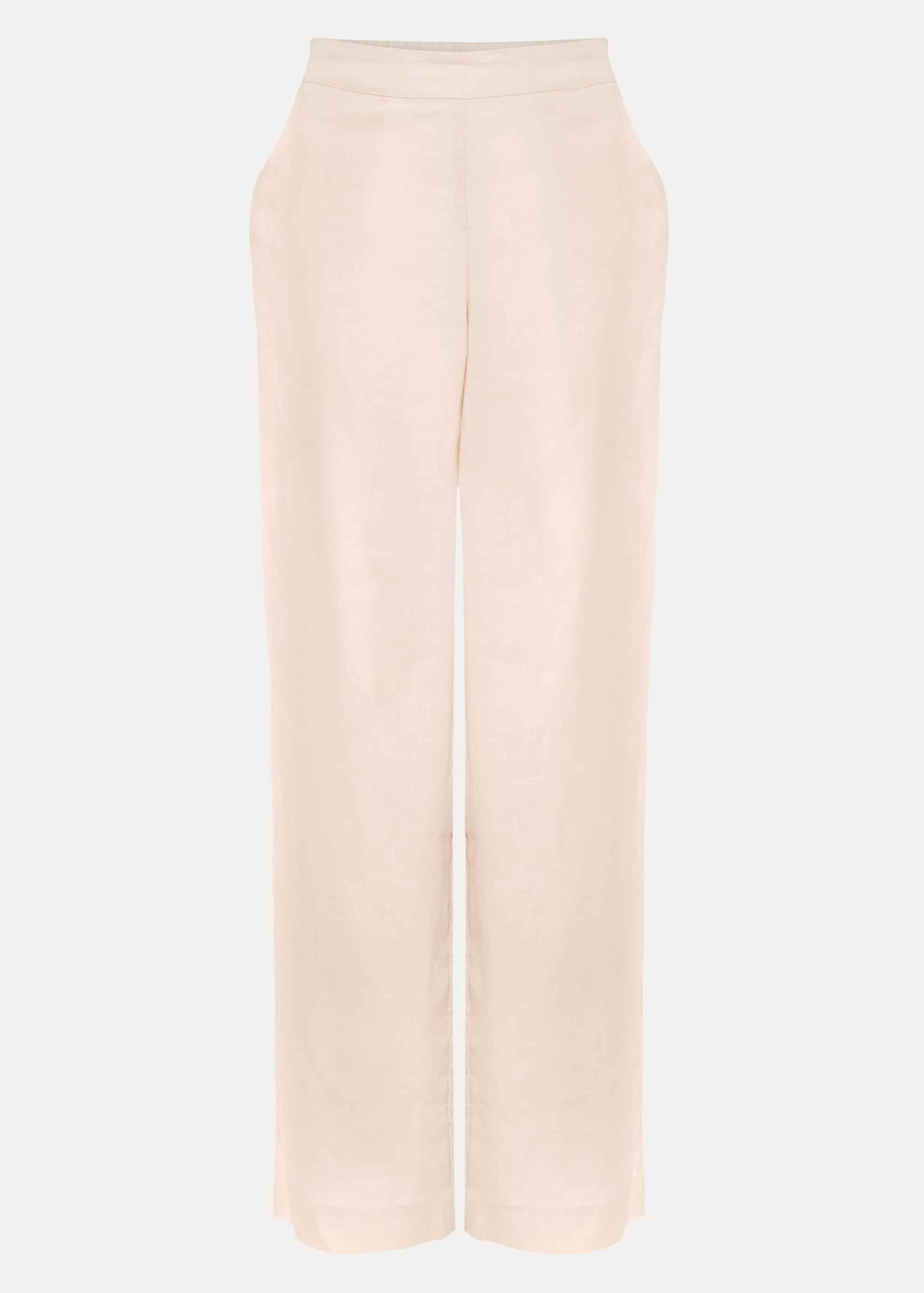 Keller Linen Wide Leg Suit Trouser