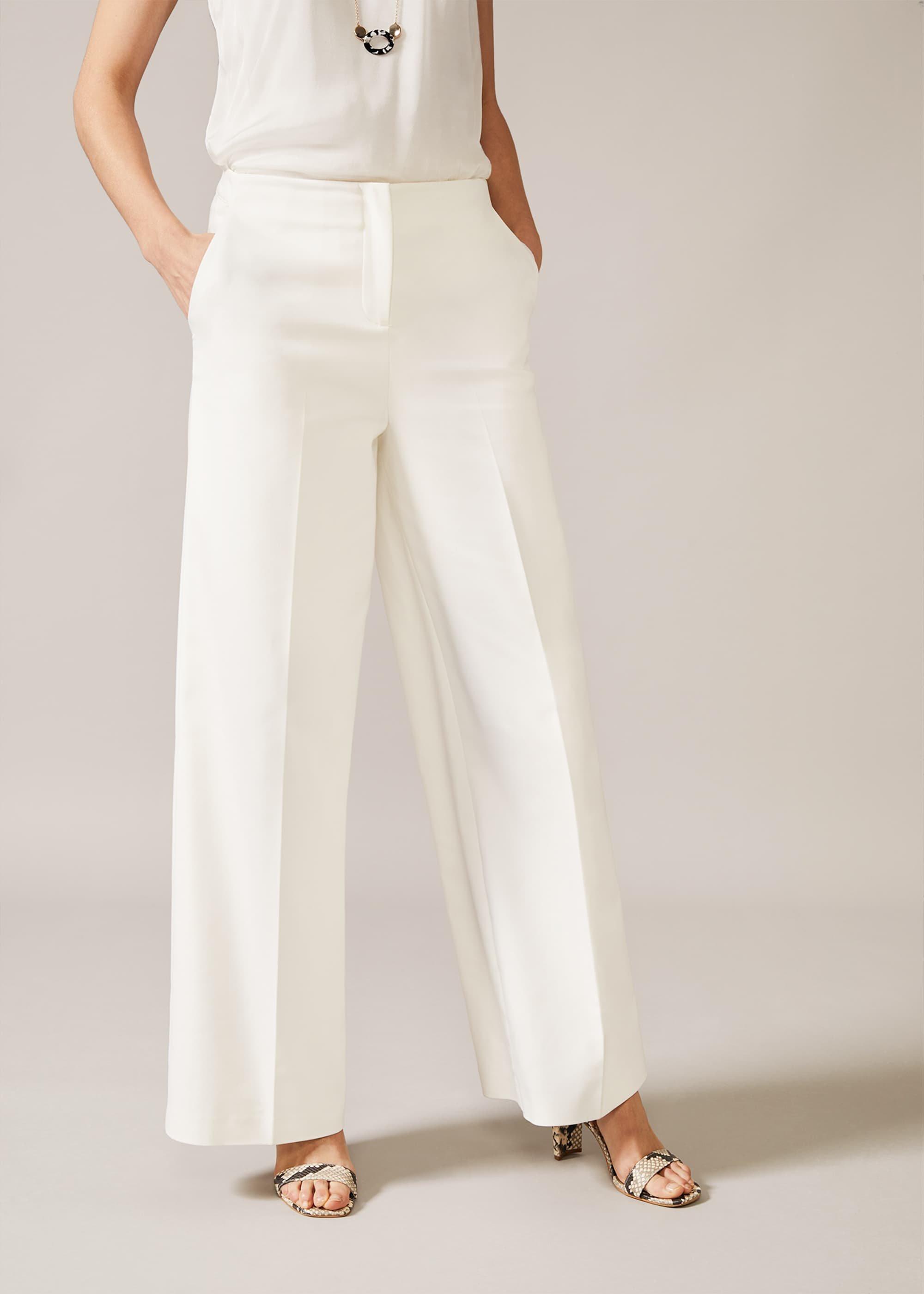 Raphaelle Wide Leg Suit Trouser