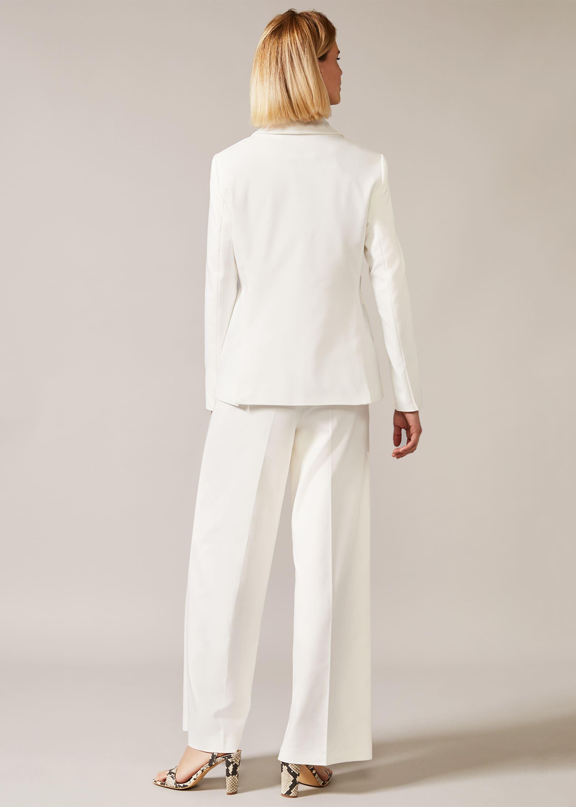 Raphaelle Wide Leg Suit Trouser