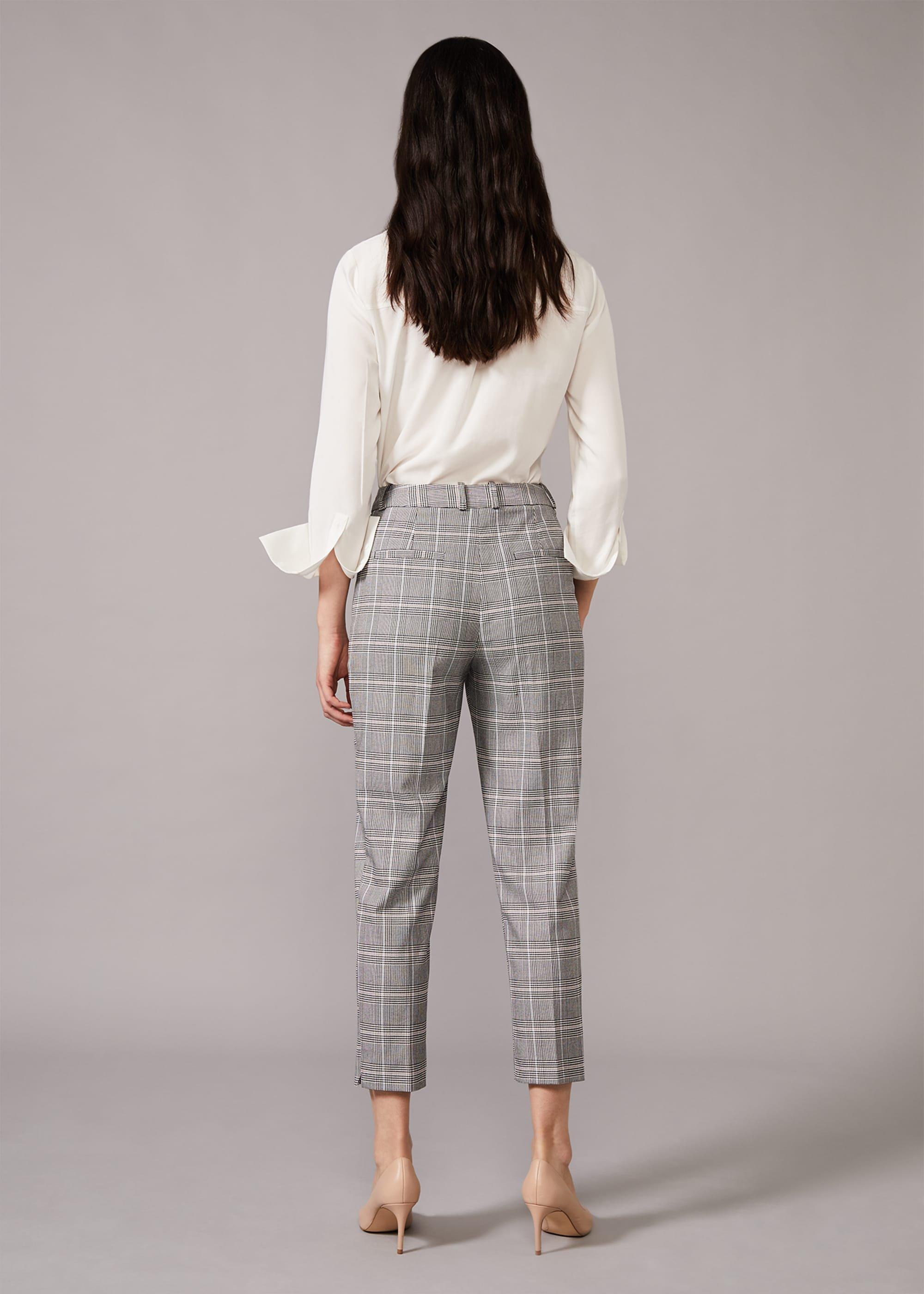 Terri Check Tapered Trouser