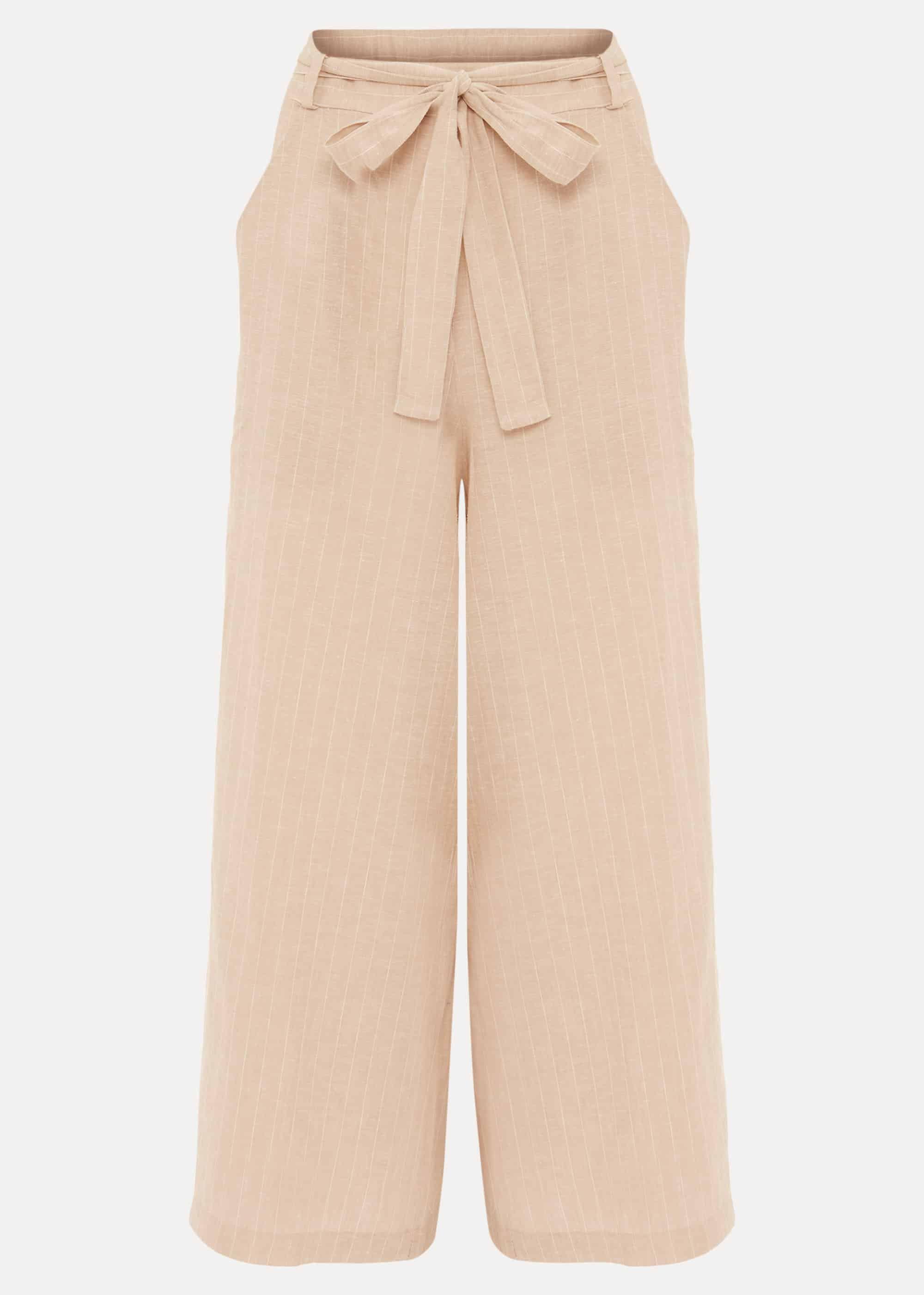 Amanda Stripe Crop Trousers