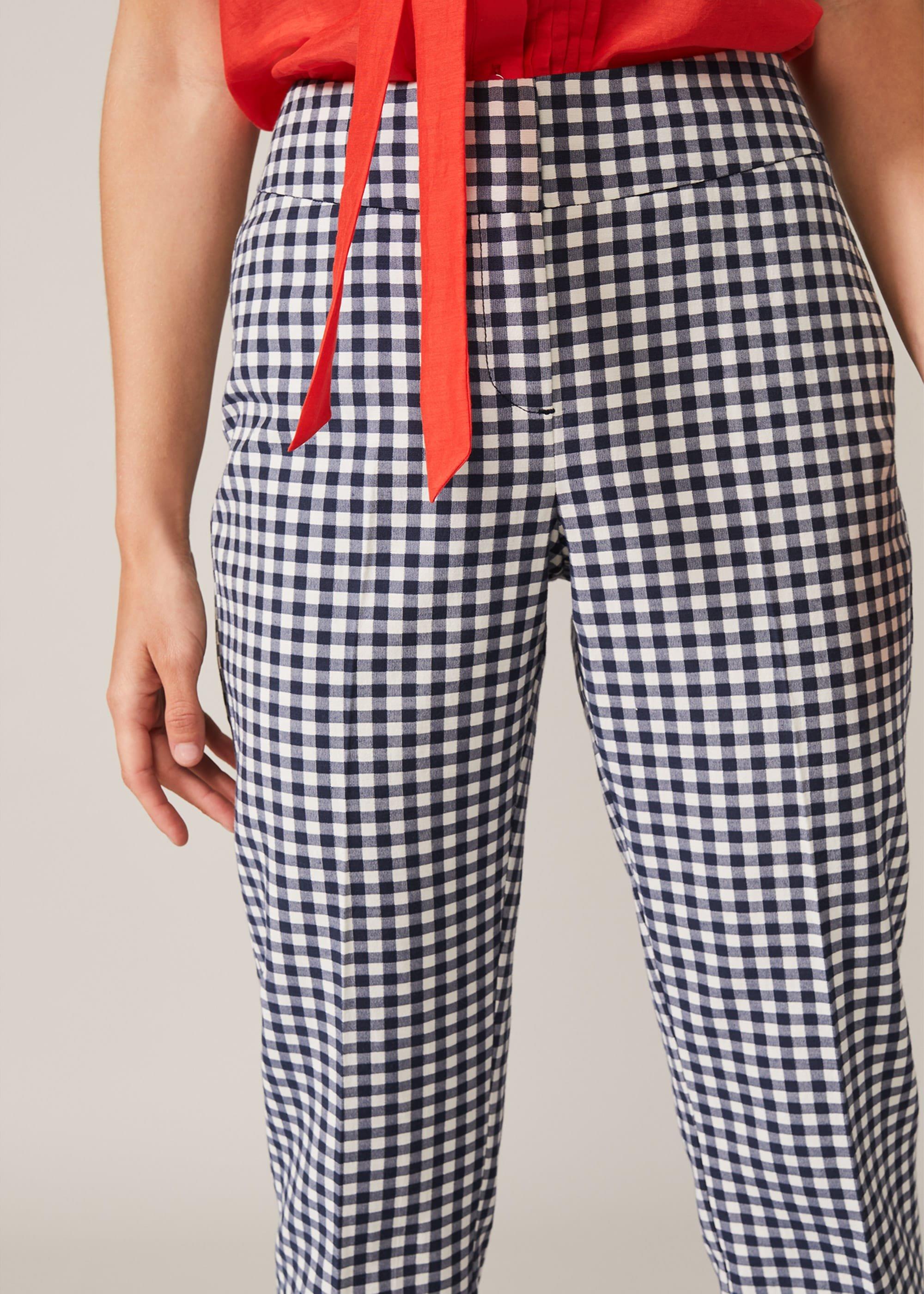 Tyna Gingham Trousers