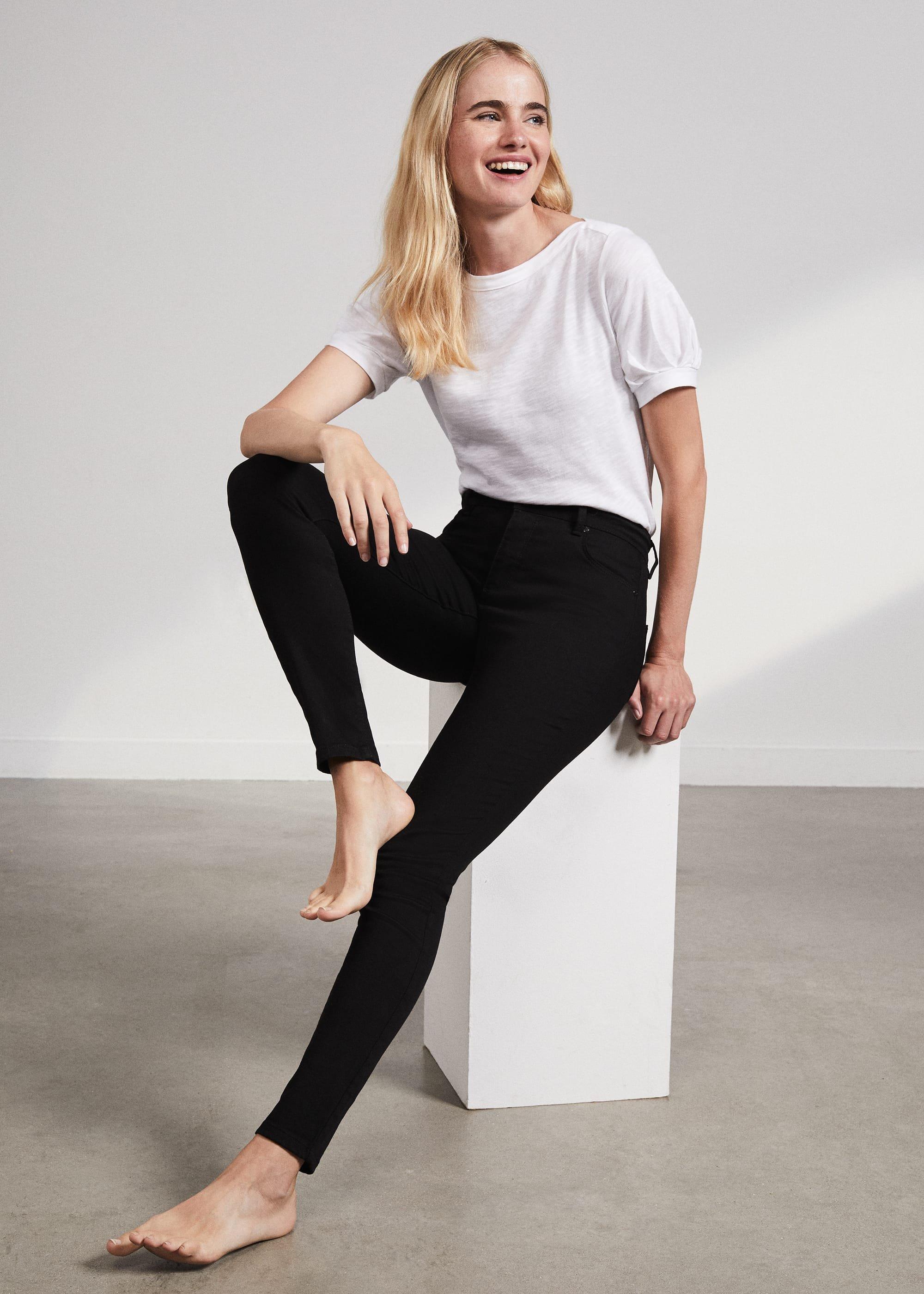 Aida Stay Black High Waisted Jean