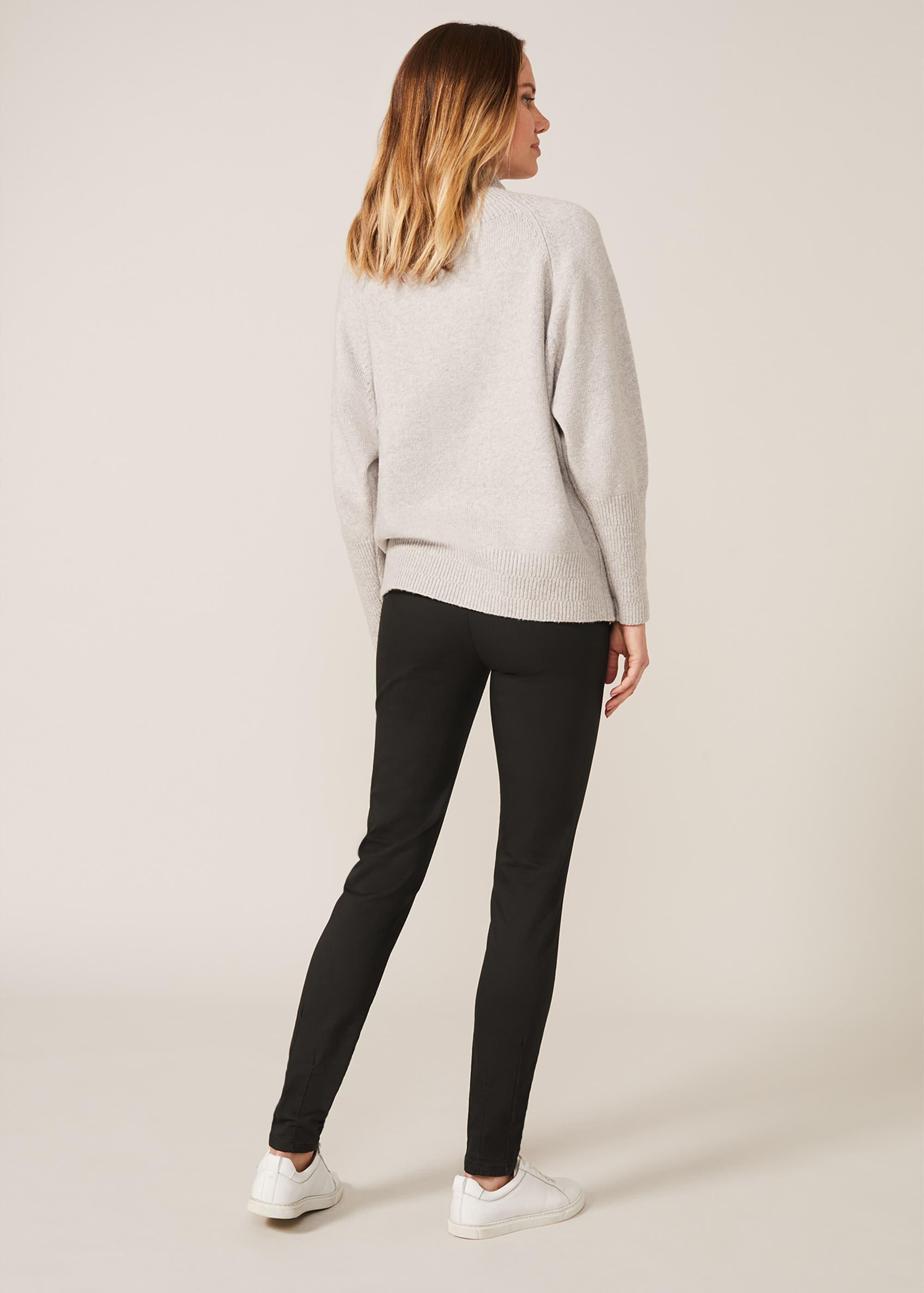 Amina Double Zip Skinny Jeggings