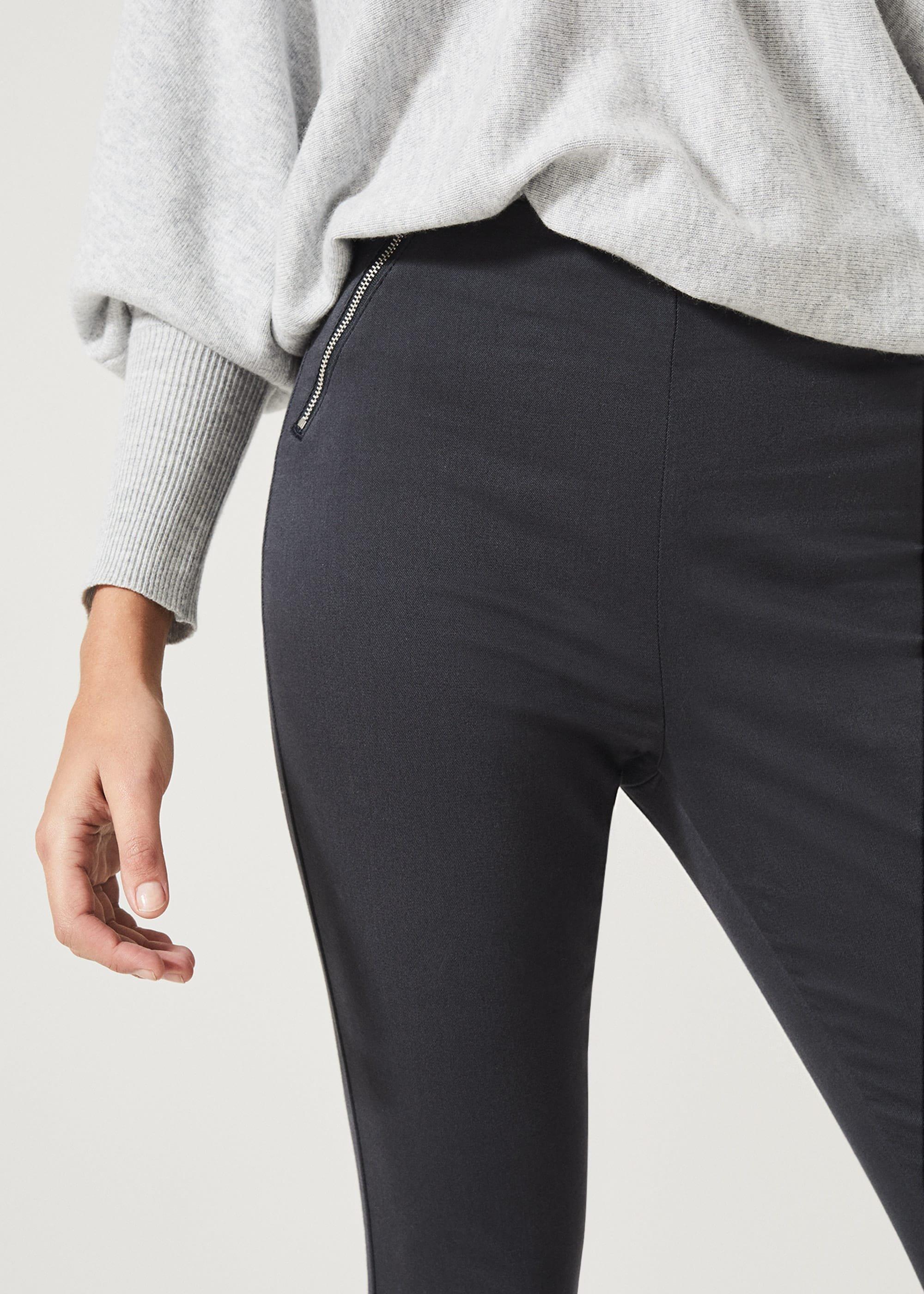 Amina Double Zip Jegging