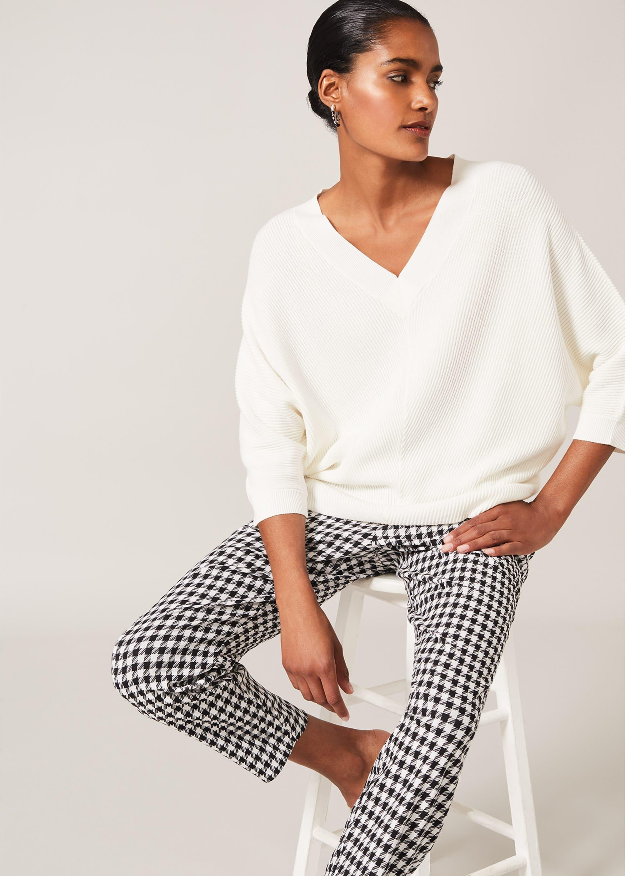 Gigi Dogtooth Trouser