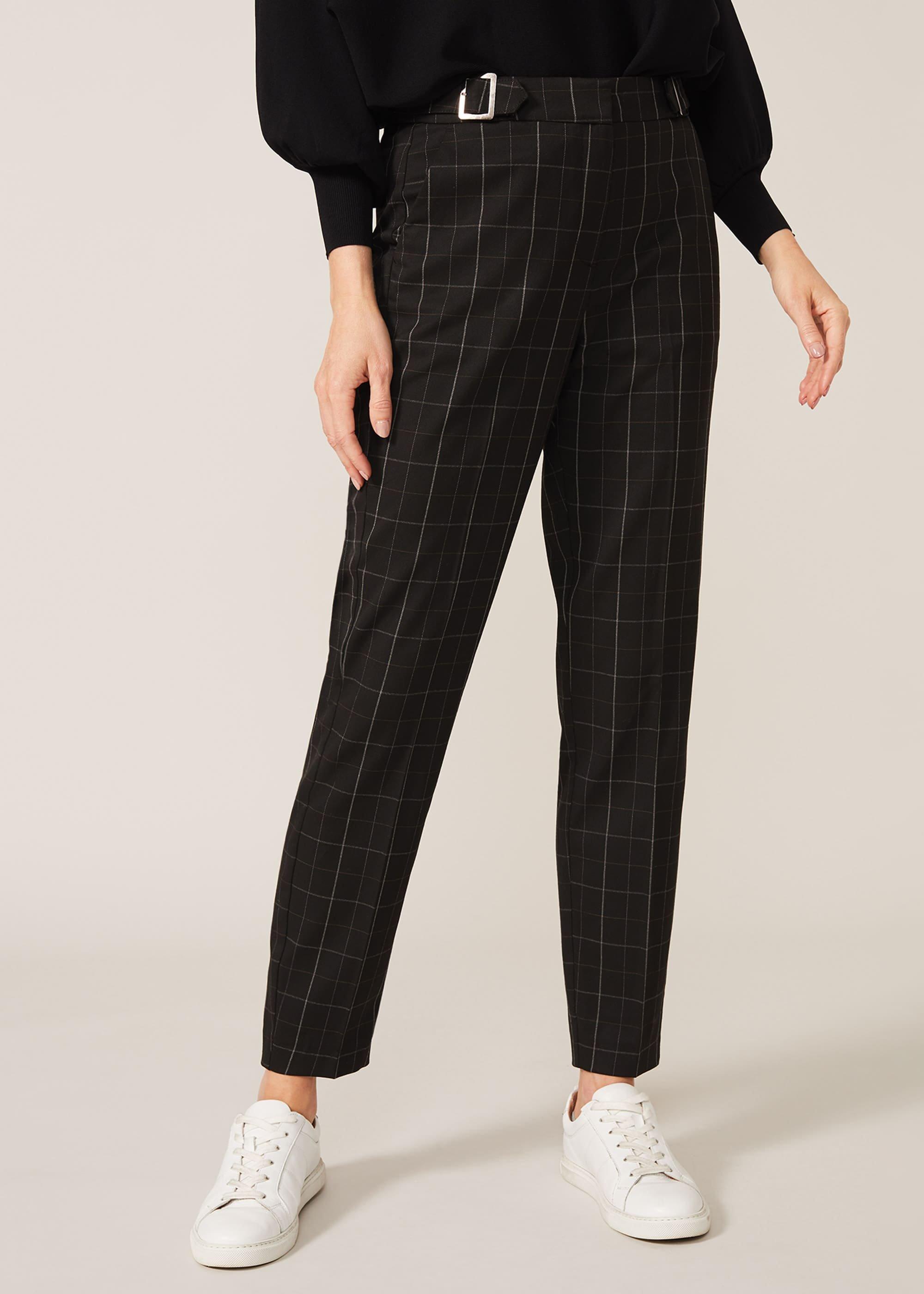 Vienna Check Tapered Trouser