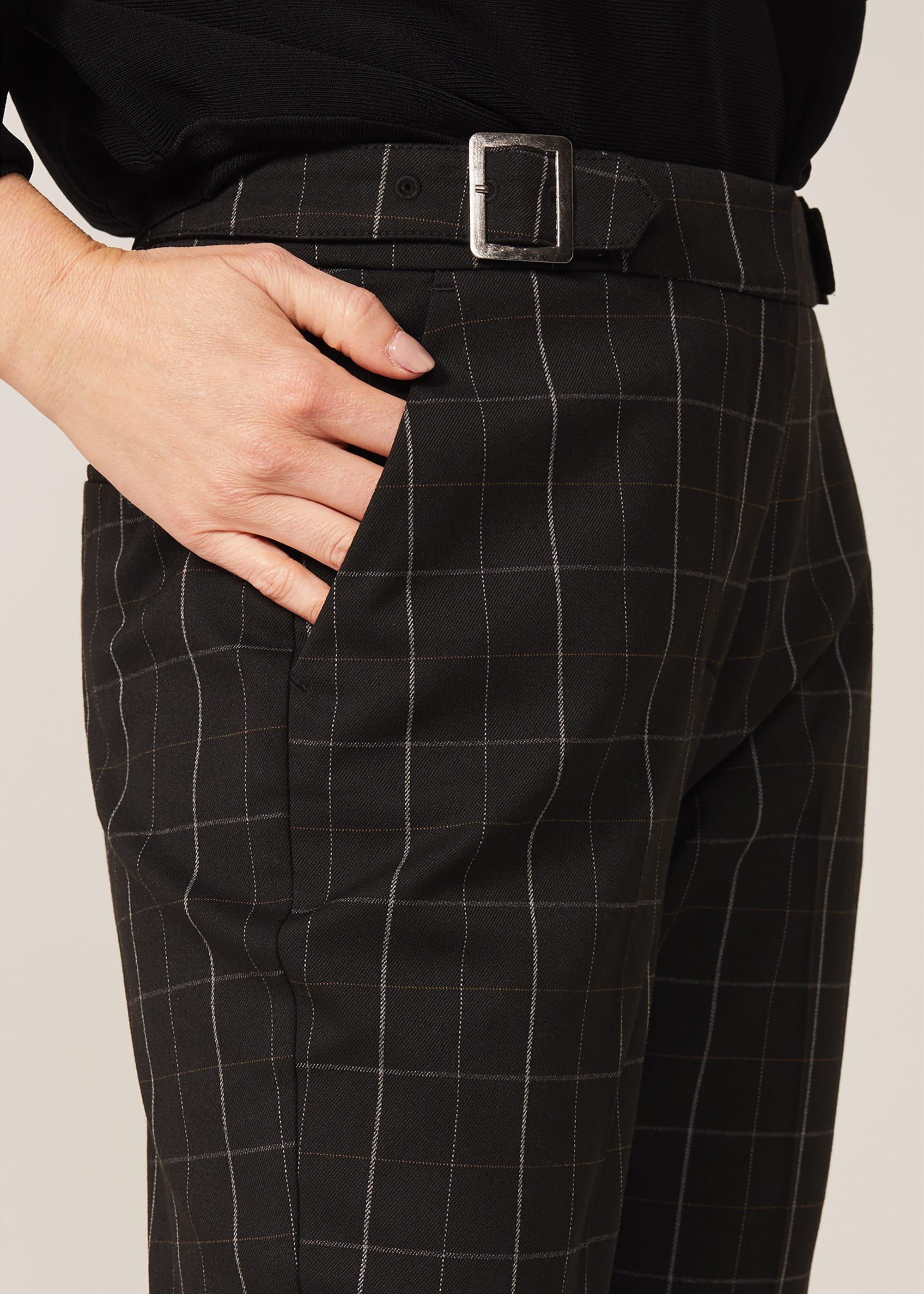 Vienna Check Tapered Trouser