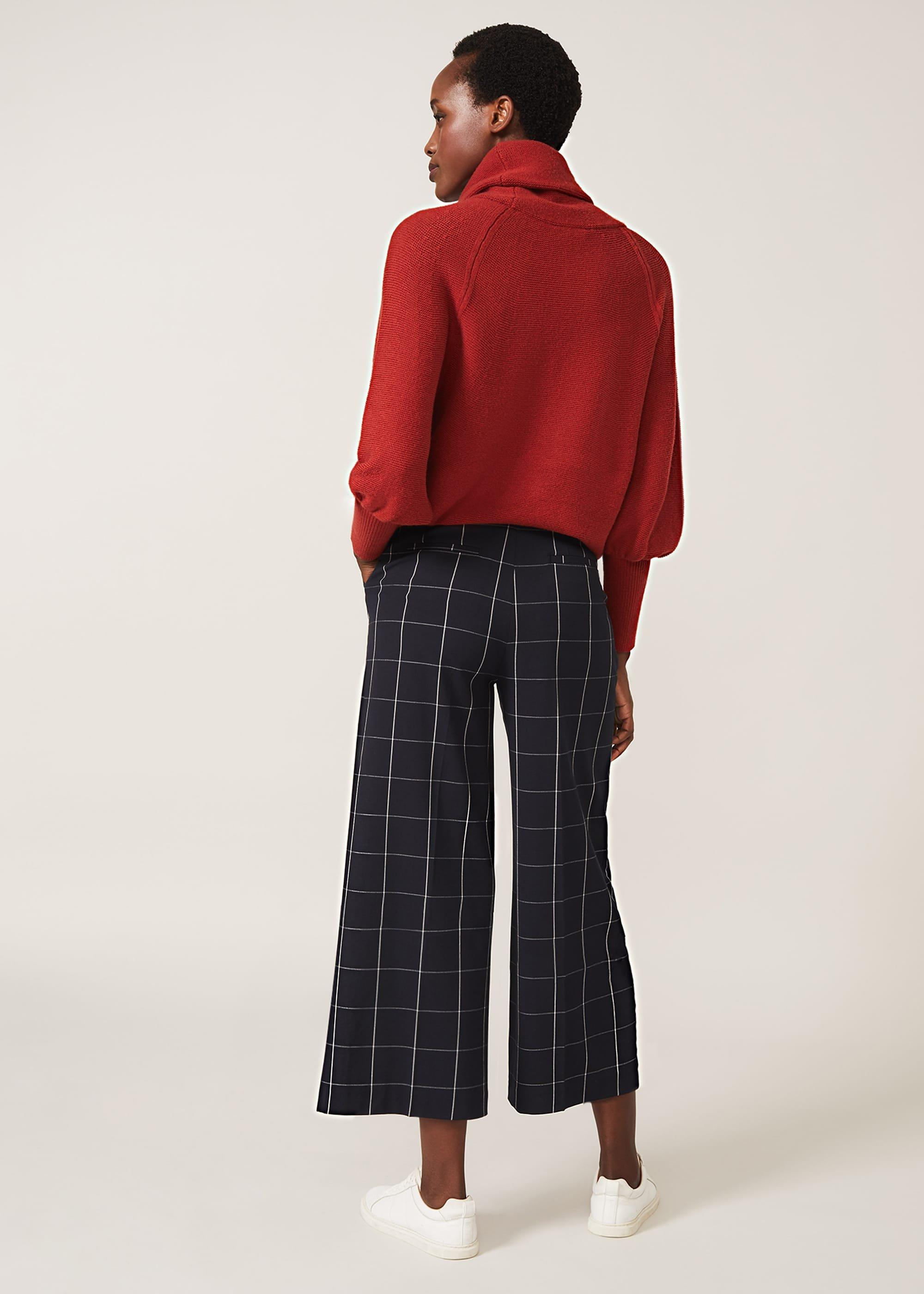 Alexa Check Culottes