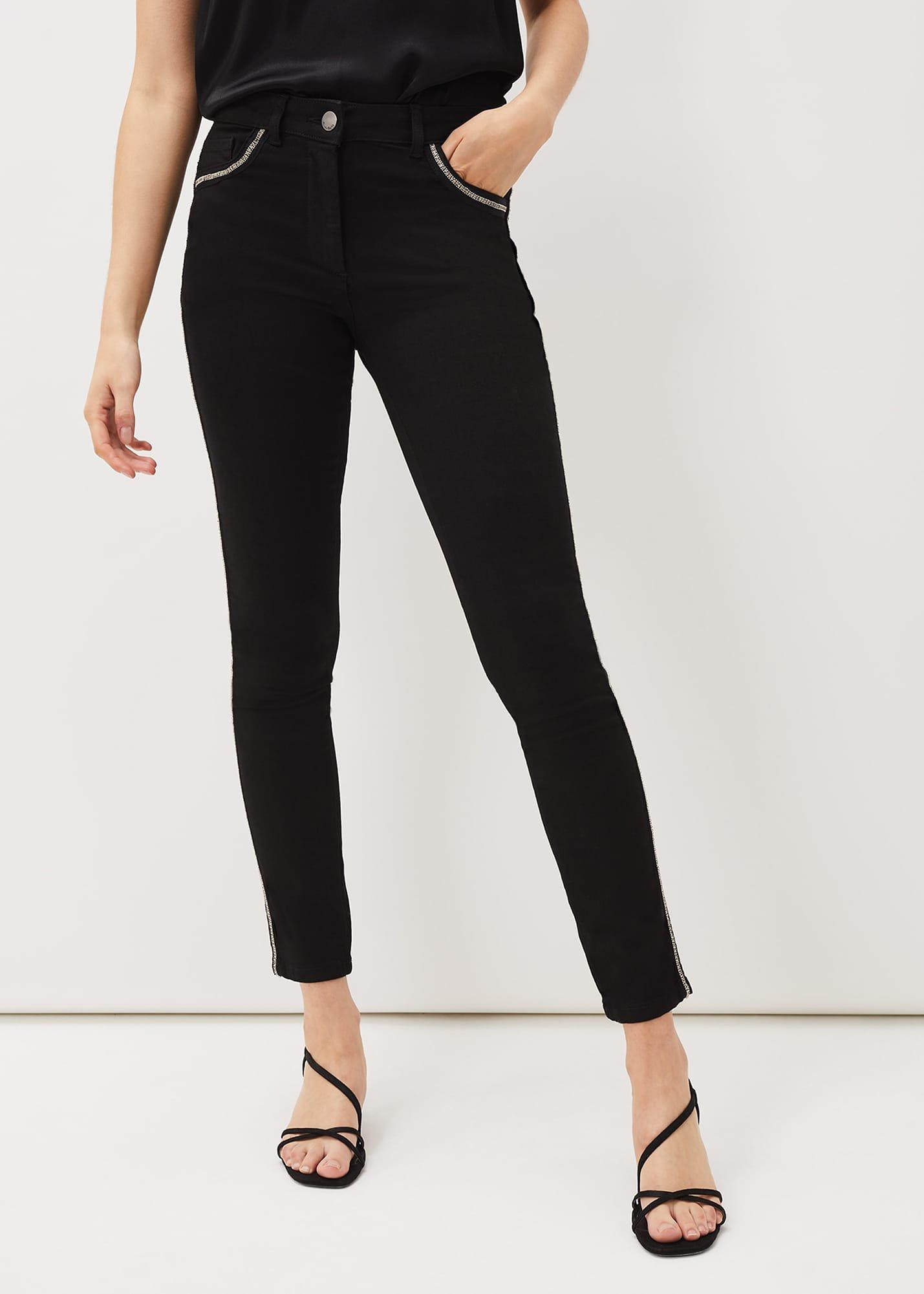 Diamante Trim Jean