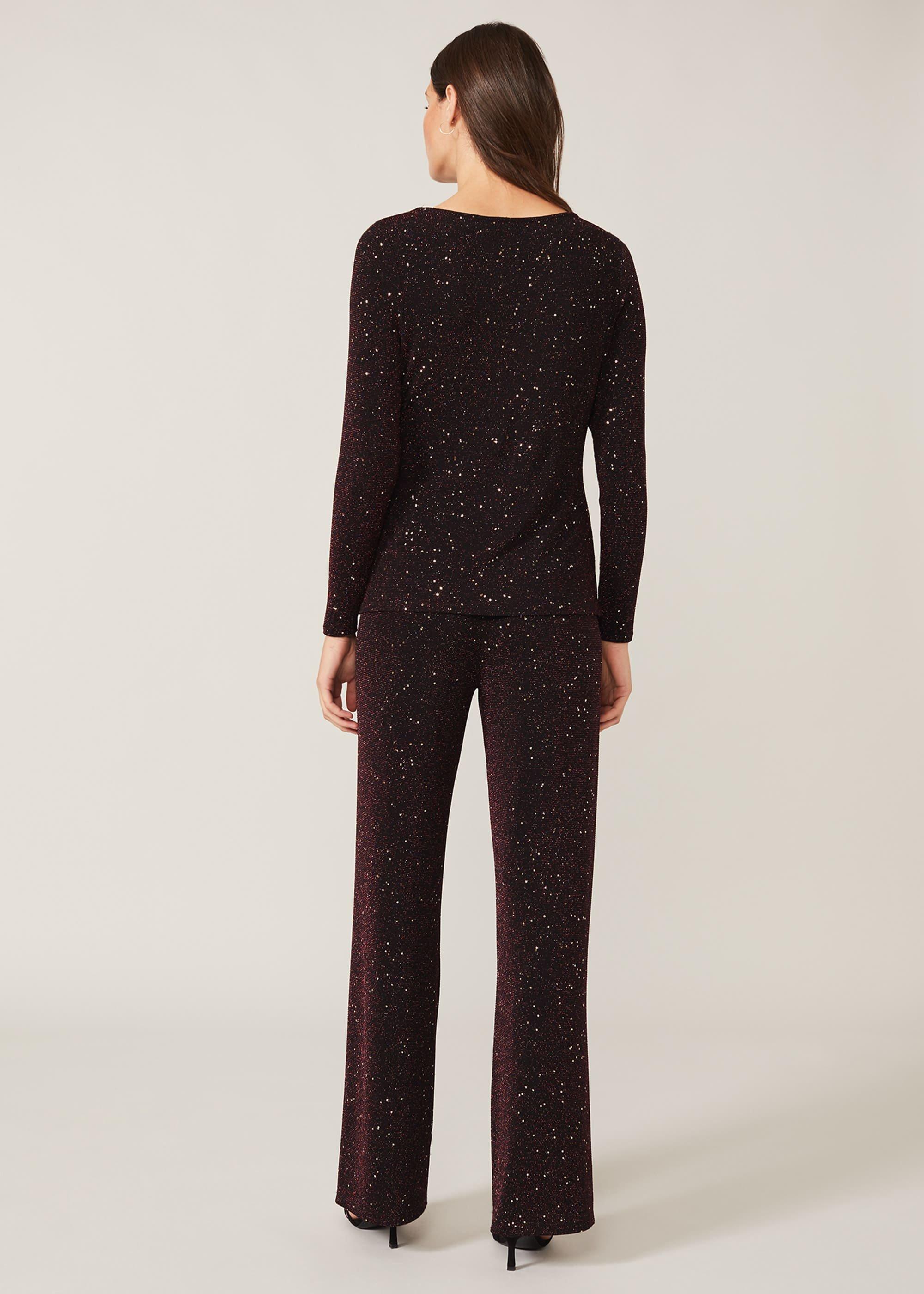 Shimmer Tapered Trousers