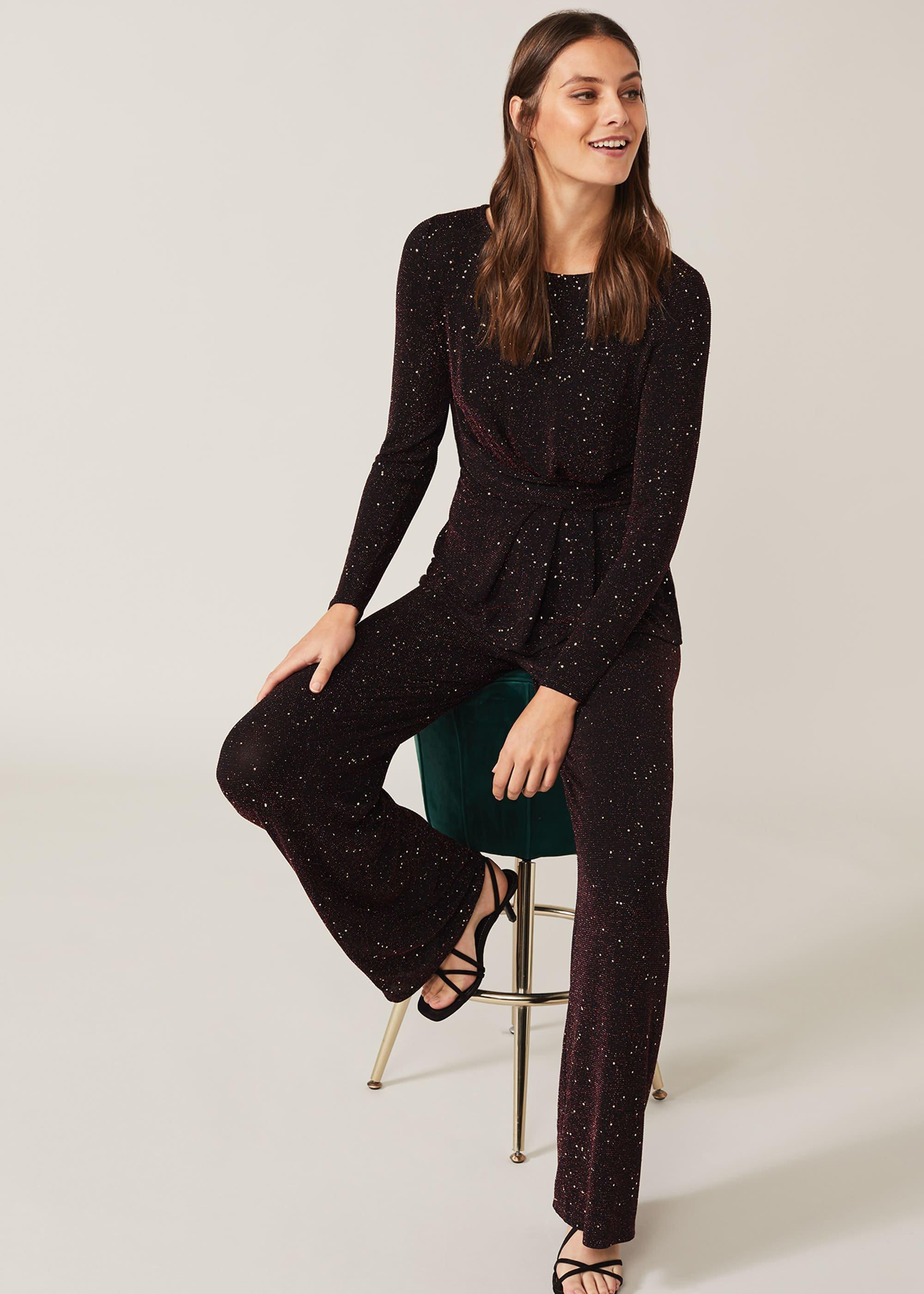 Shimmer Tapered Trousers
