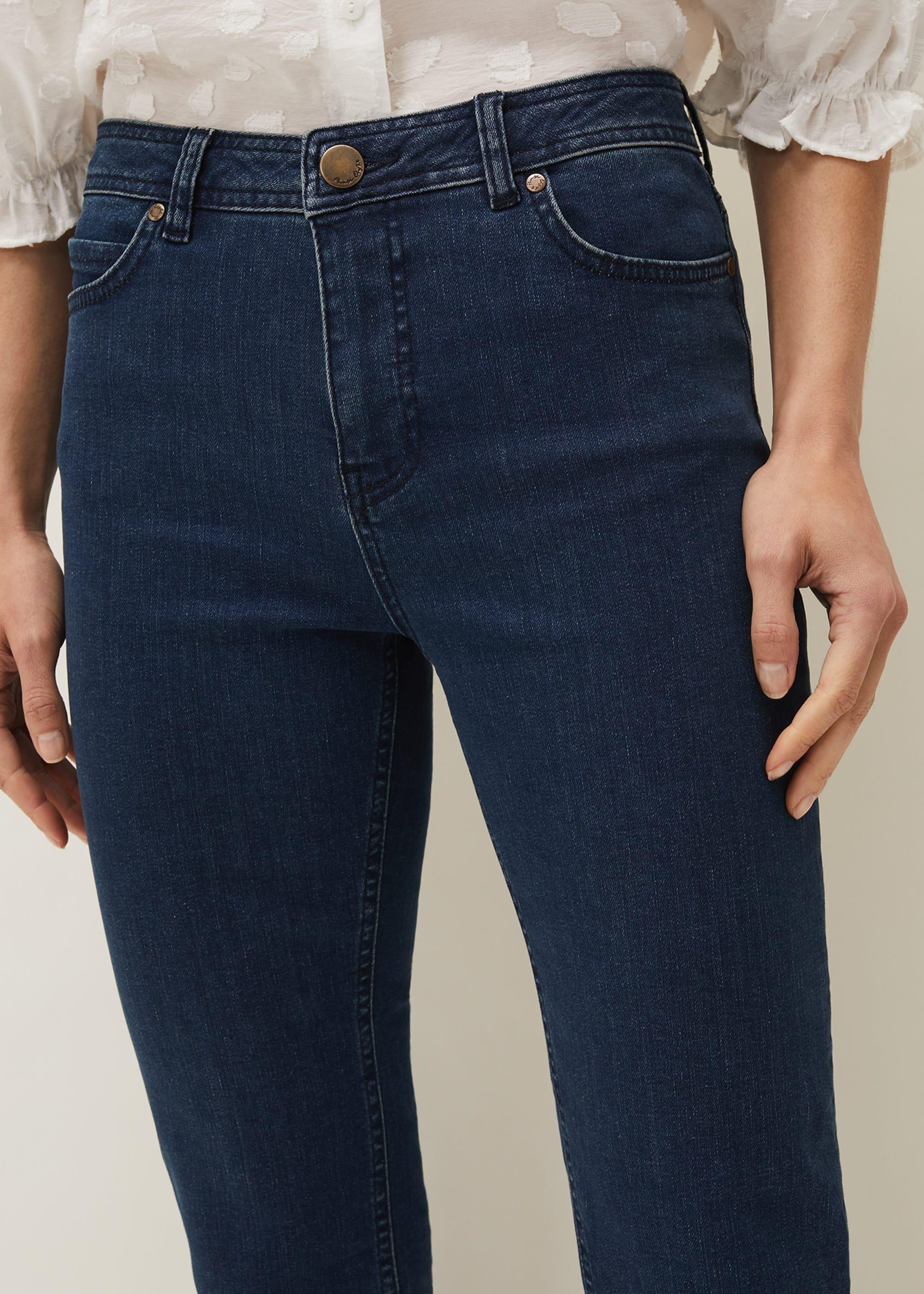 Elsie Cropped Kick Flare Jeans