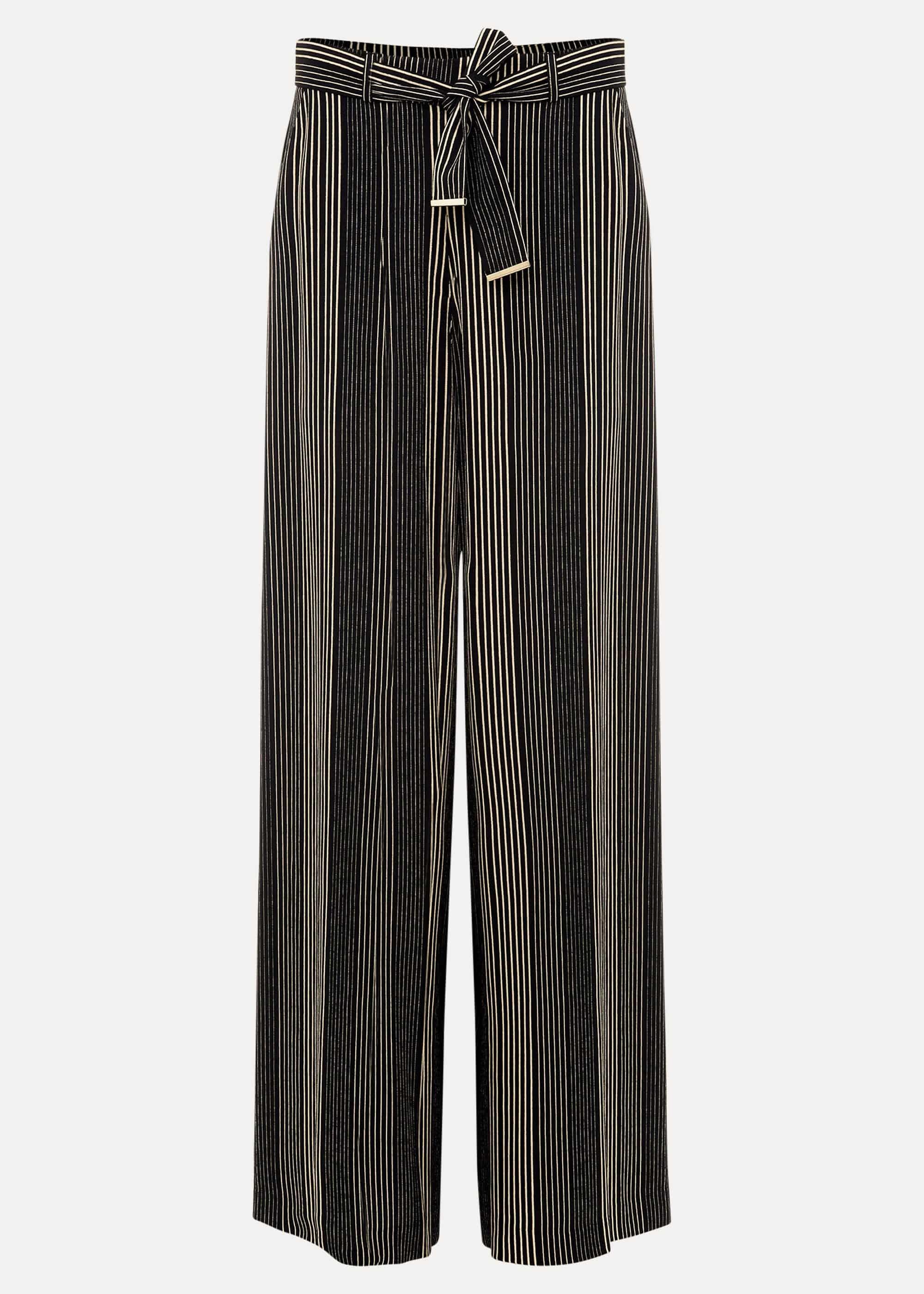 Arizona Striped Wide Leg Trouser