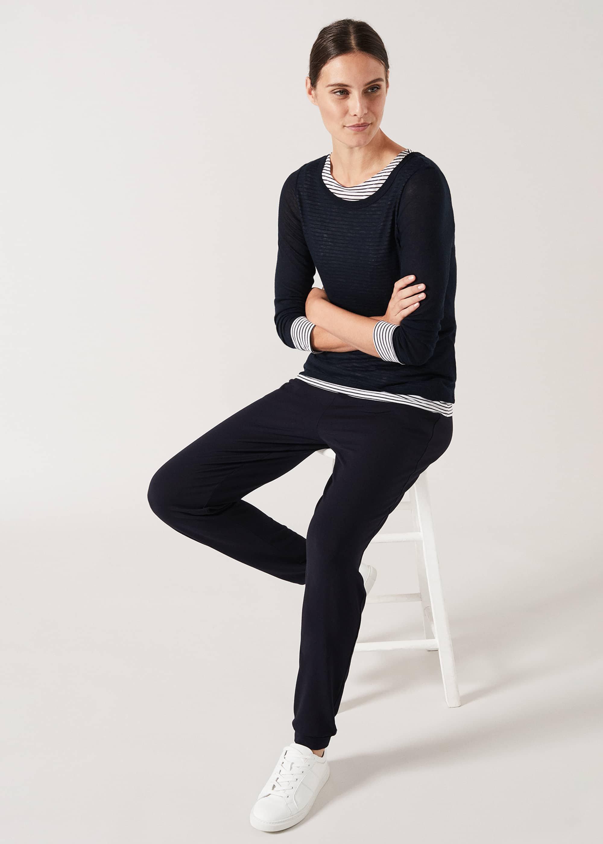 Soft Jersey Tapered Joggers