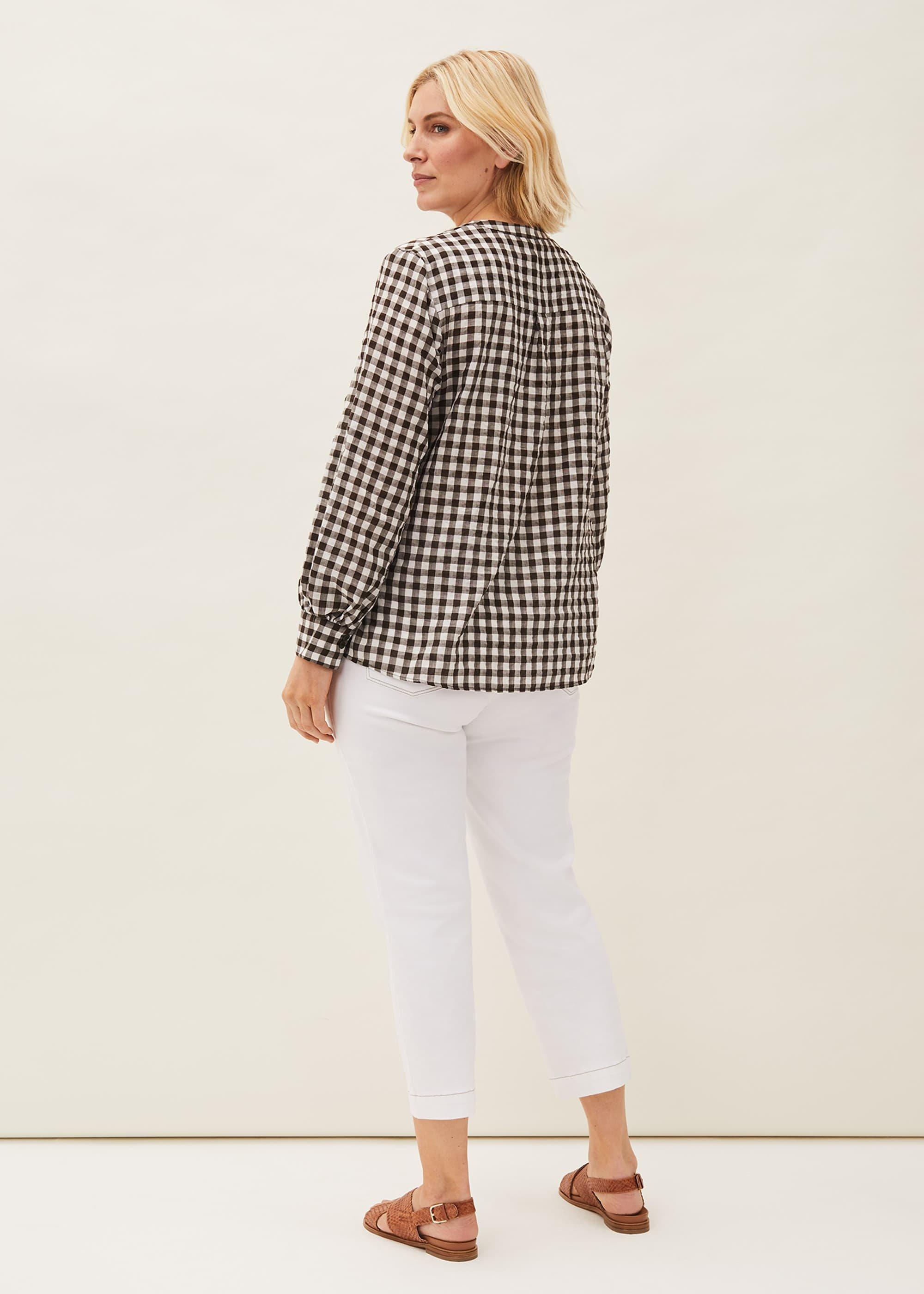 Ramona Cropped Straight Leg Jean