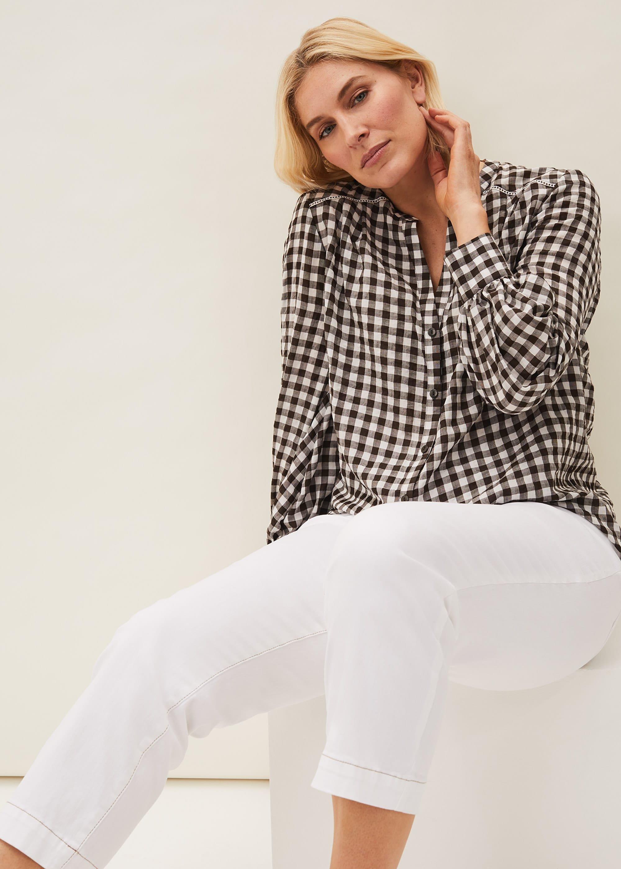 Ramona Cropped Straight Leg Jean