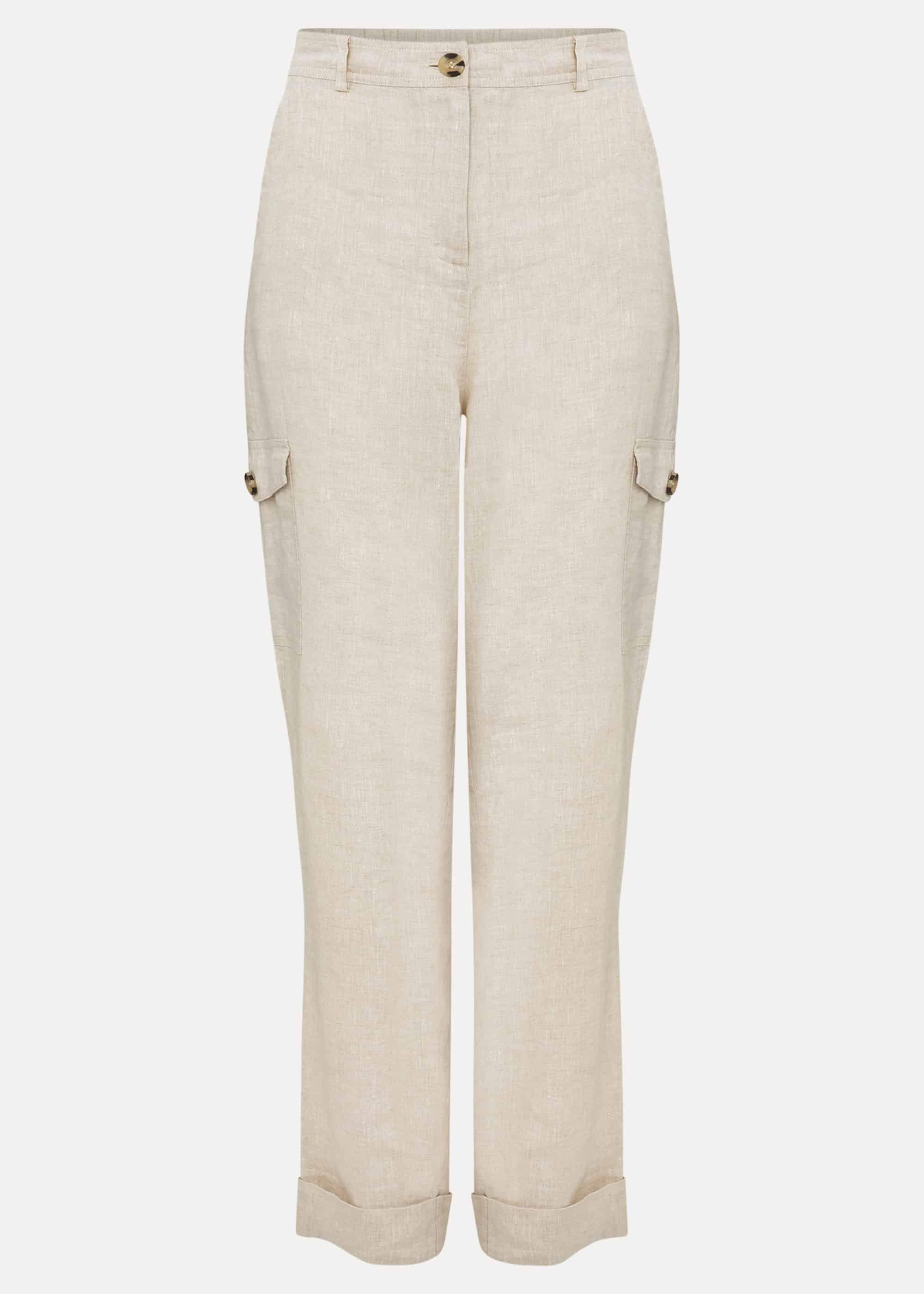 Florrie Cargo Linen Trousers