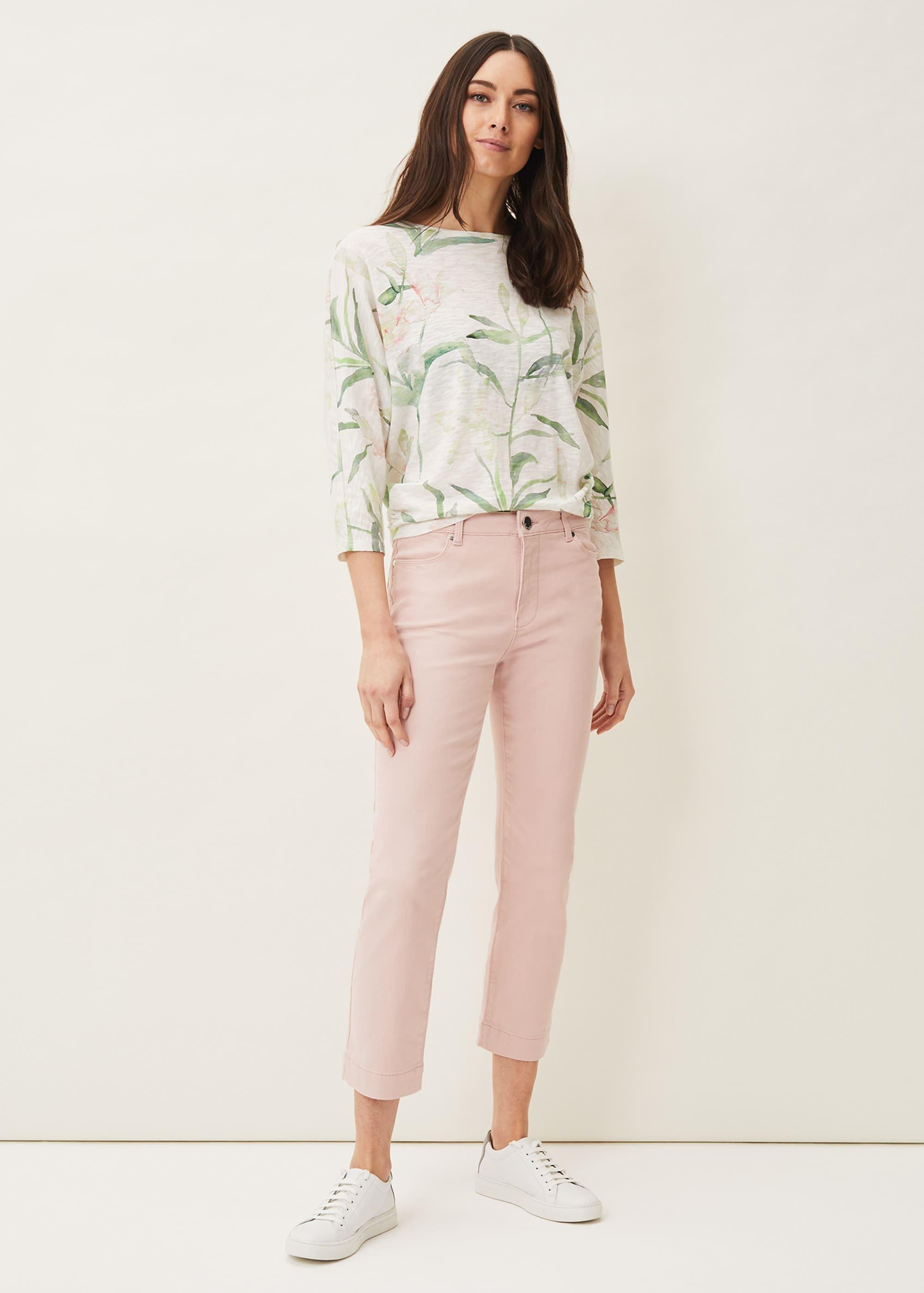 Ramona Cropped Straight Leg Jean