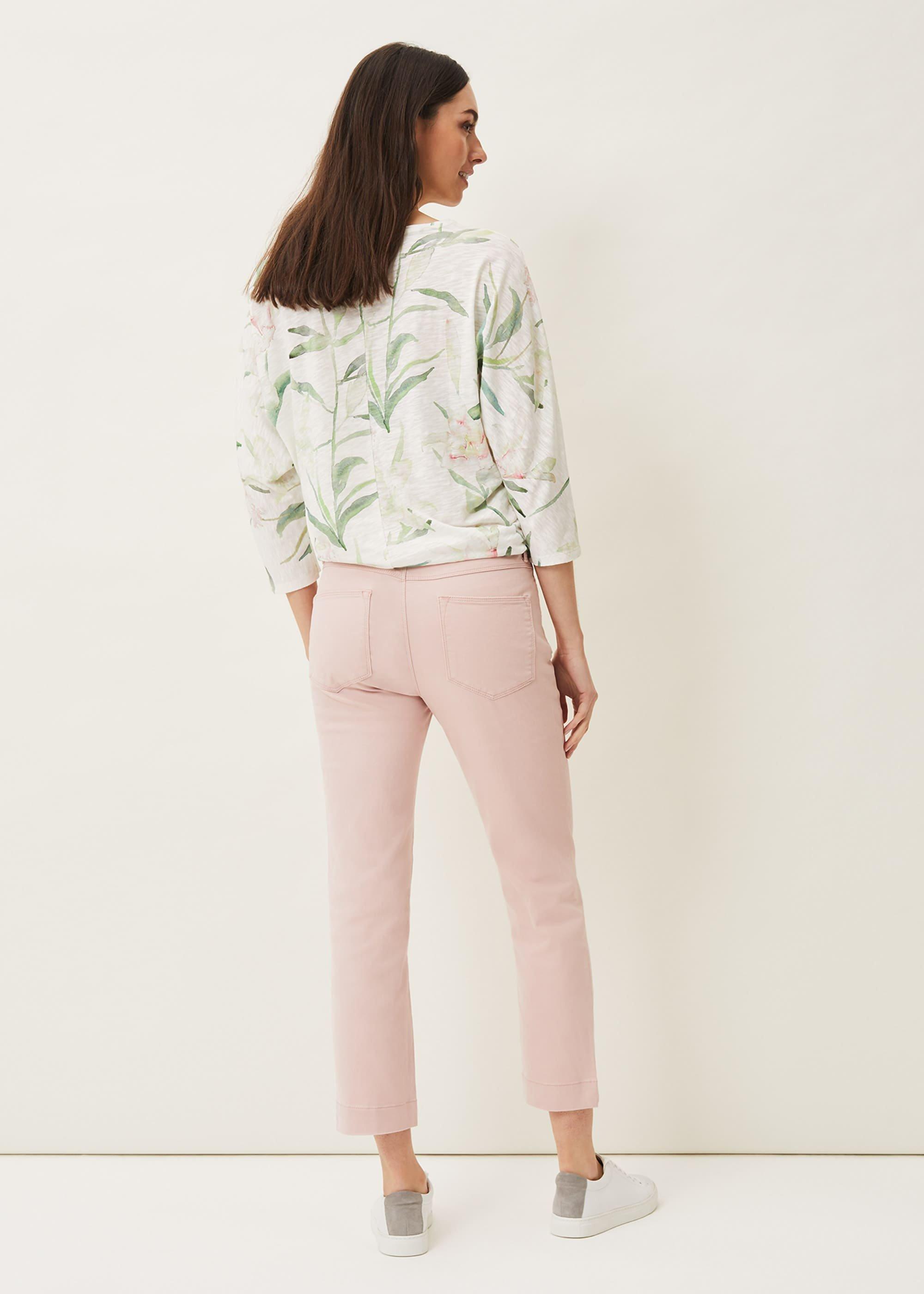 Ramona Cropped Straight Leg Jean