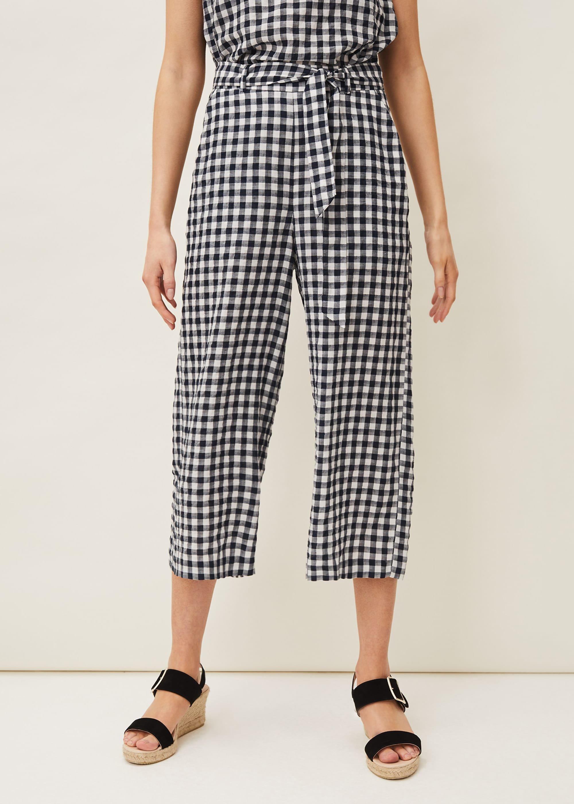 Clea Gingham Culottes