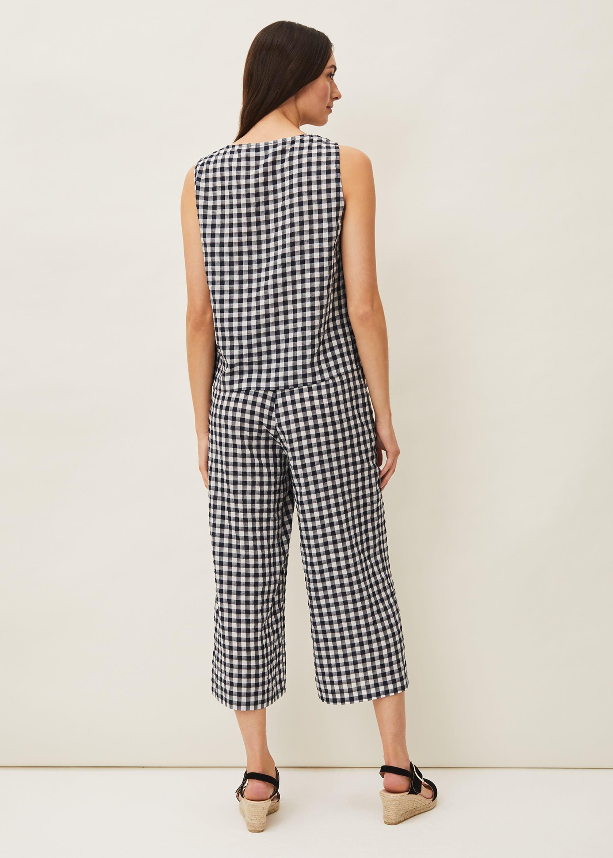 Clea Gingham Culottes