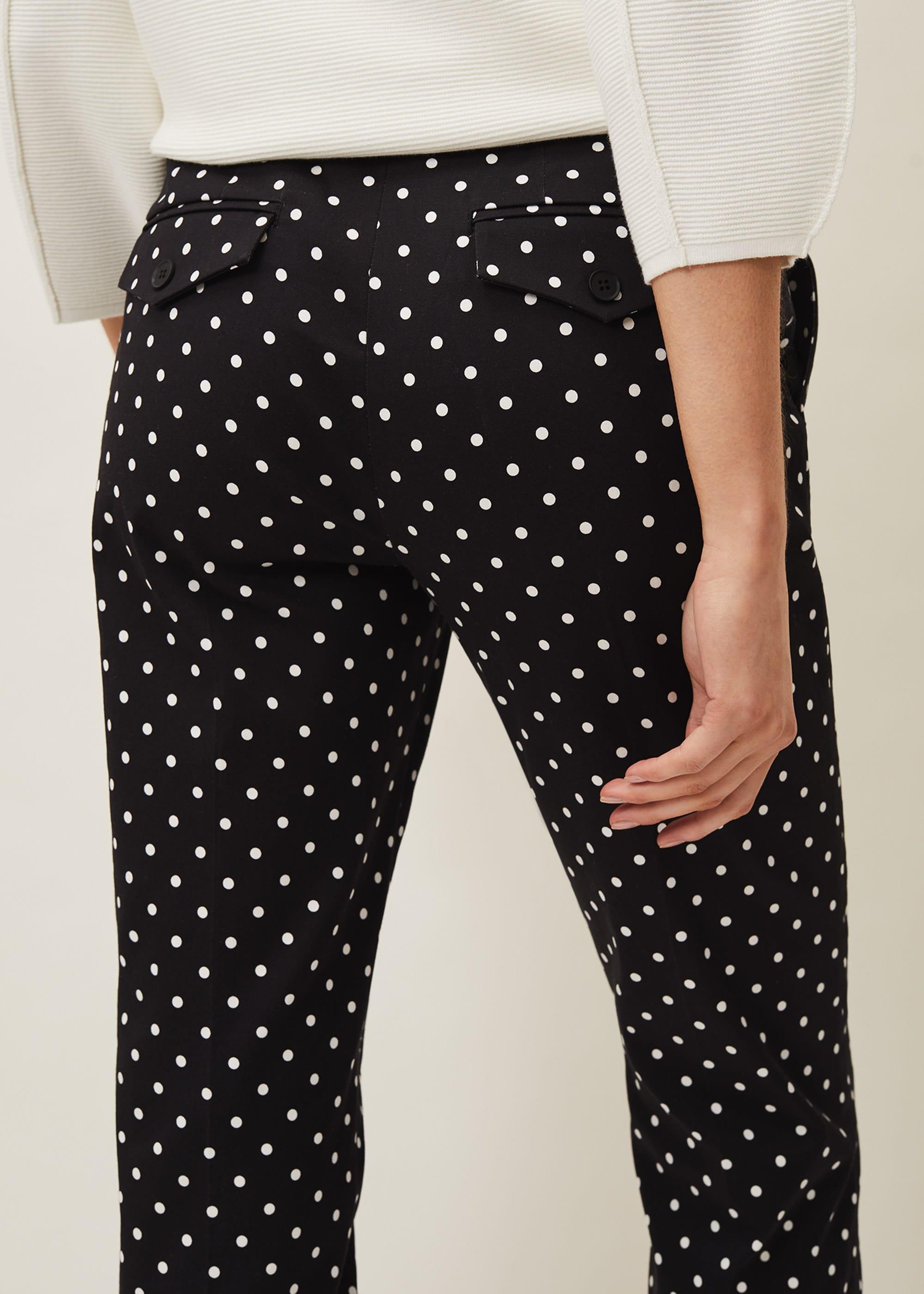 Bea Spot Tapered Trouser
