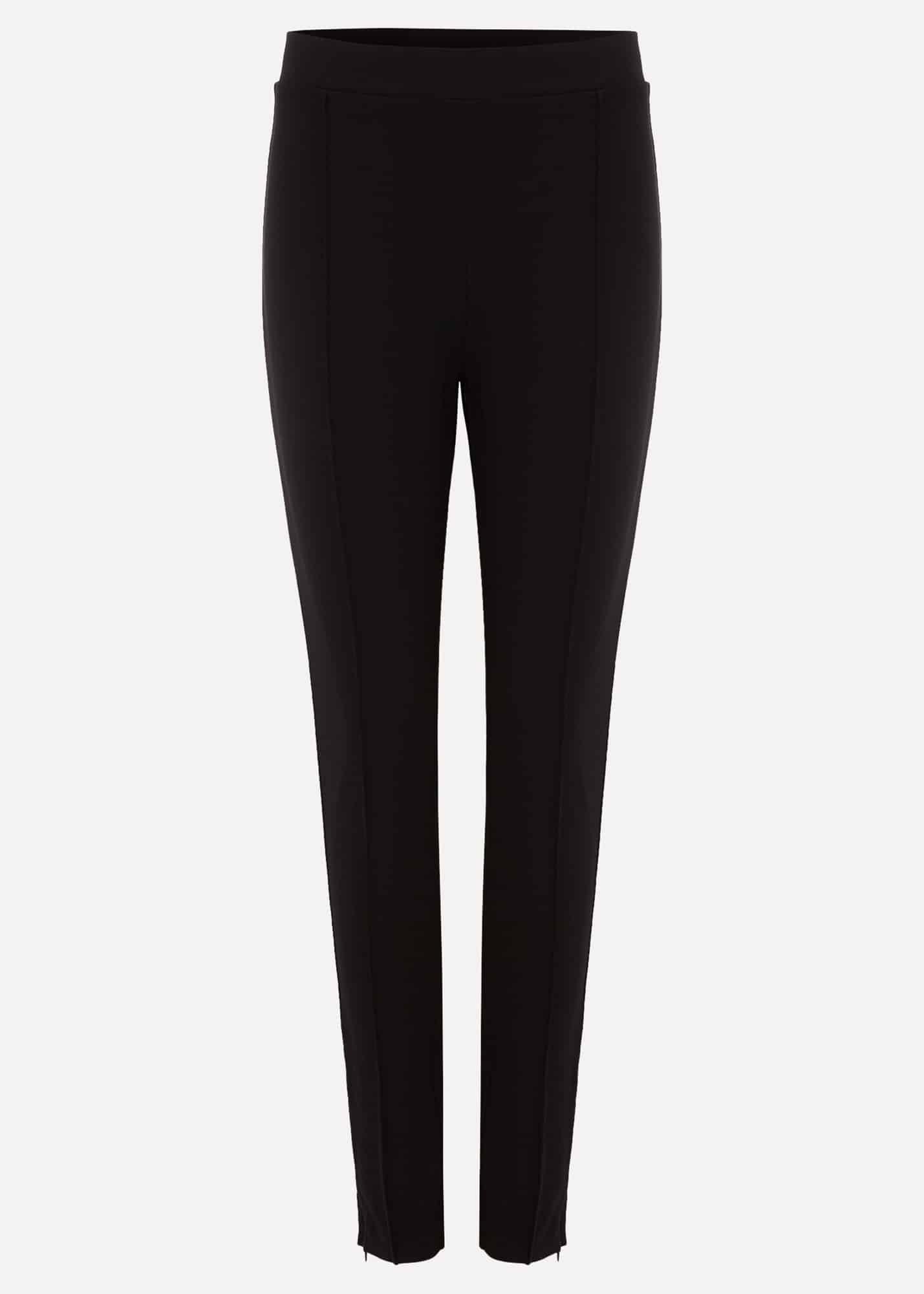 Sabrina Zip Hem Ponte Trousers