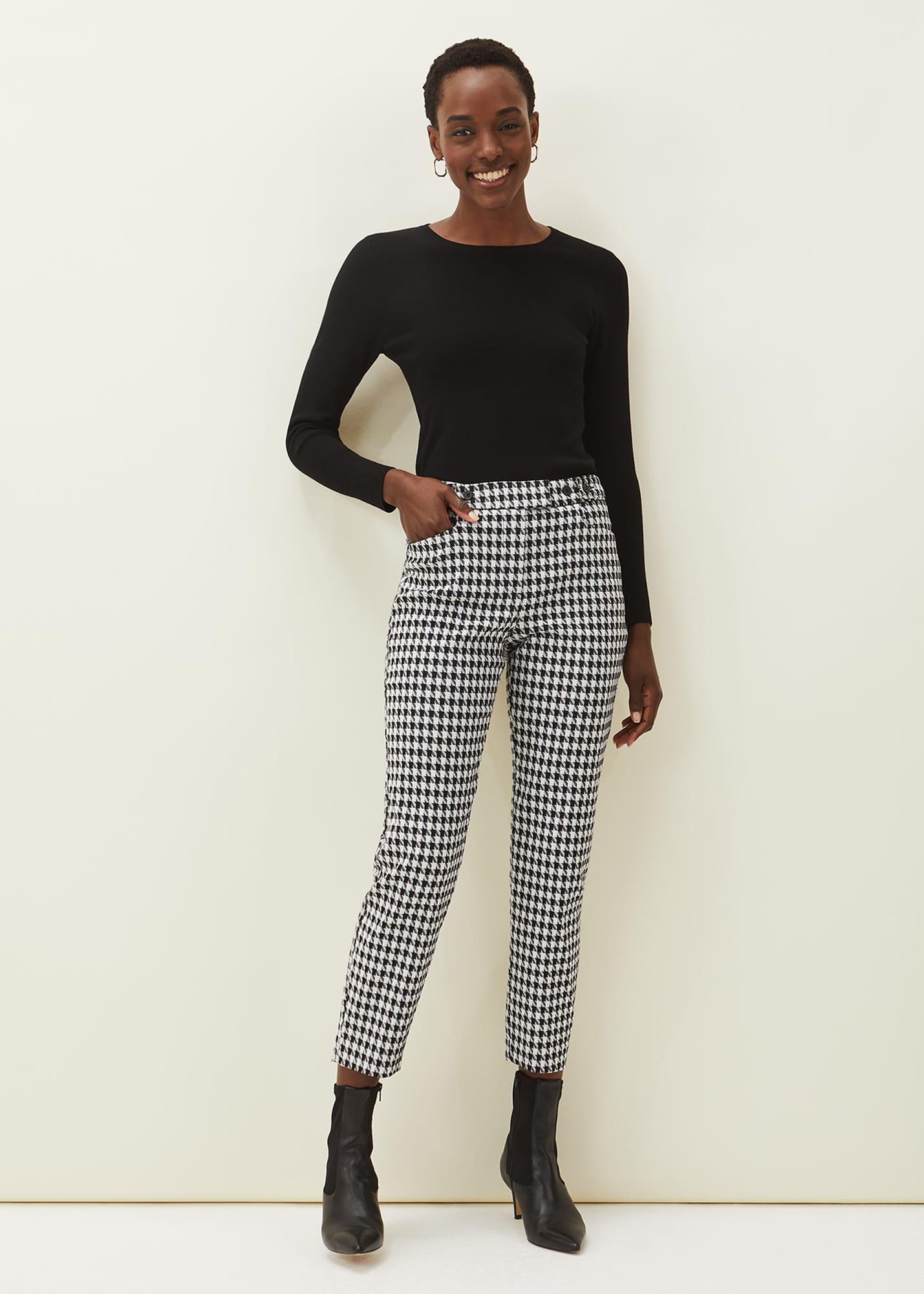 Gigi Dogtooth Trouser