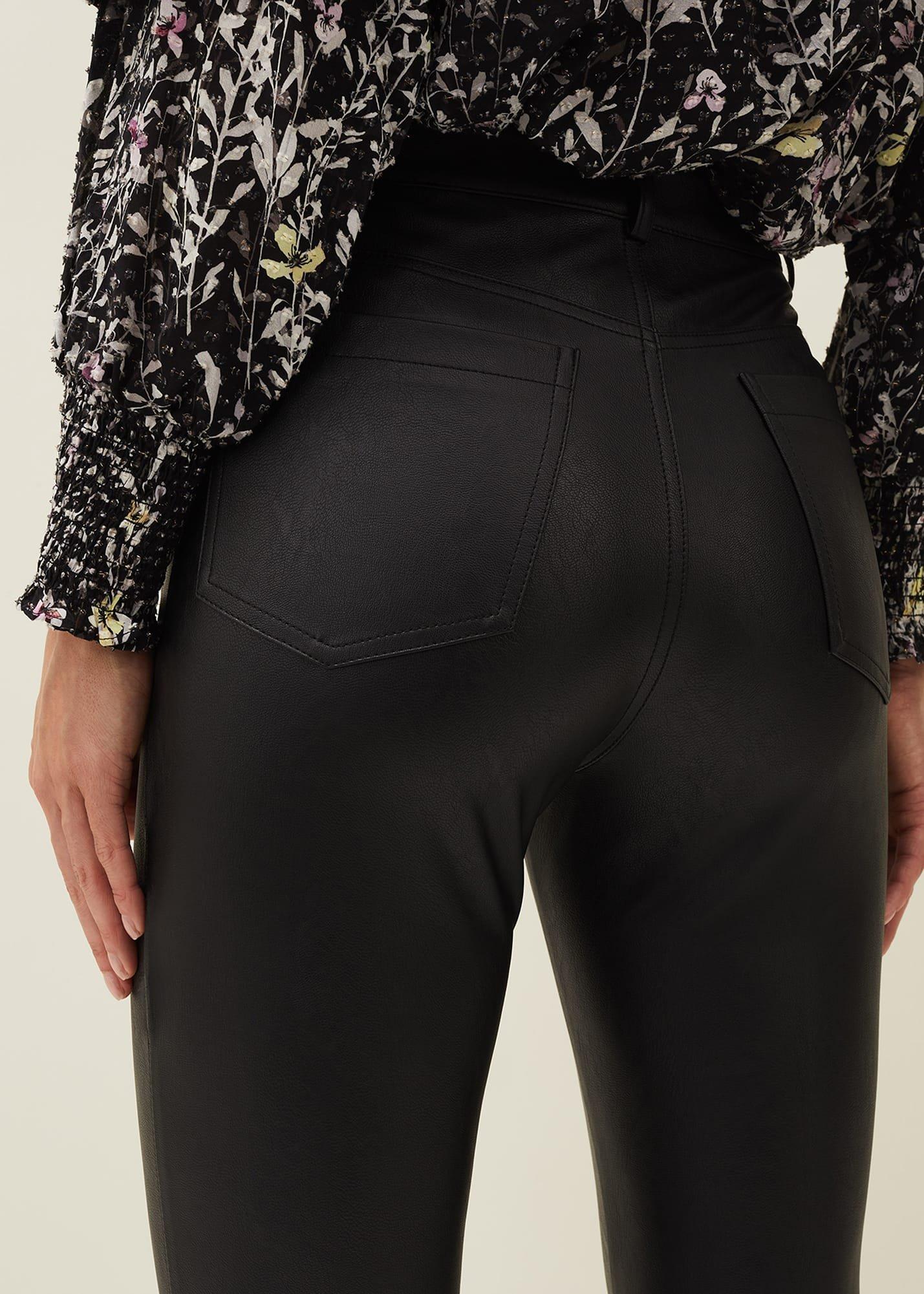 Kristina Faux Leather Skinny Jean