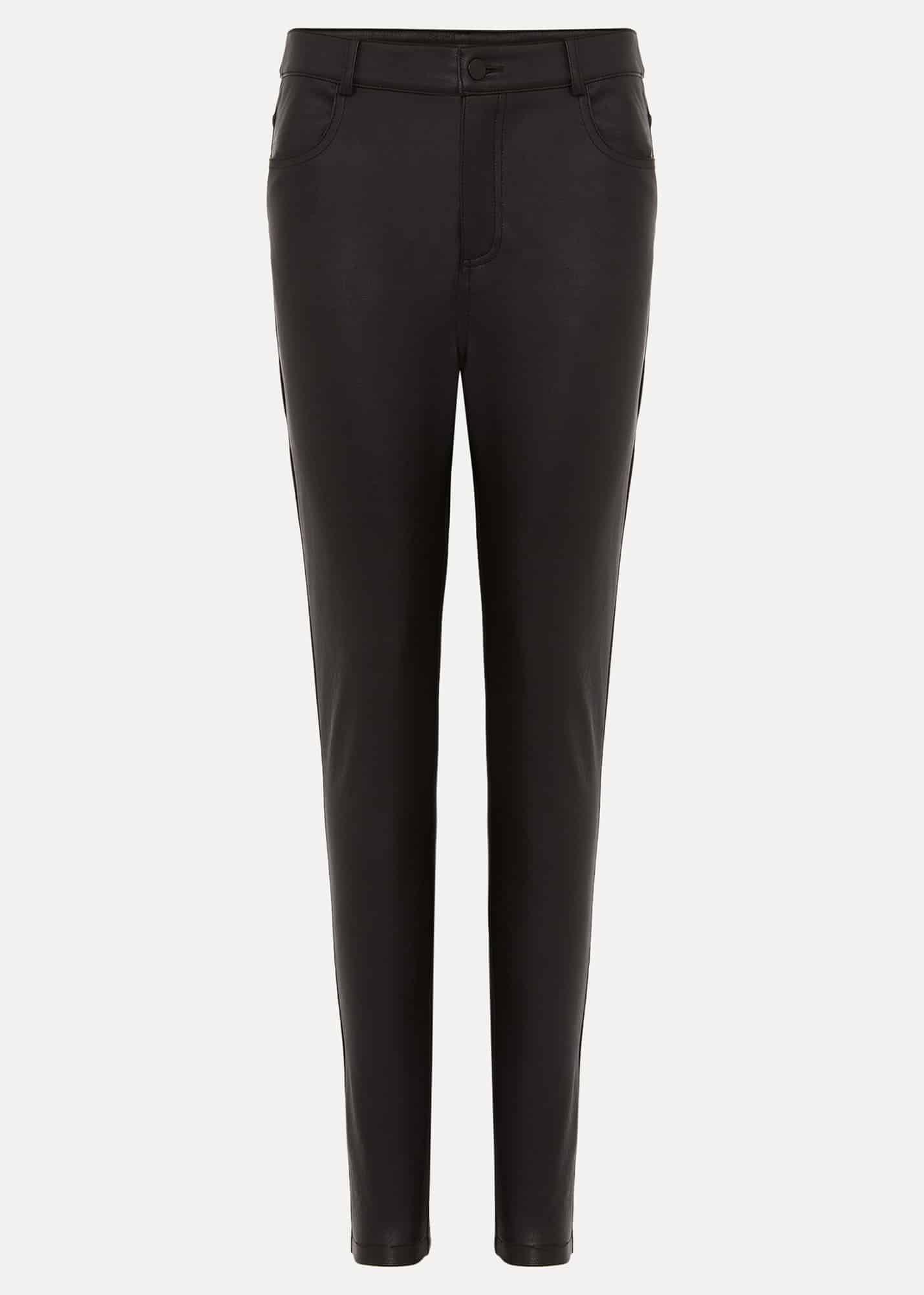 Kristina Faux Leather Skinny Jean