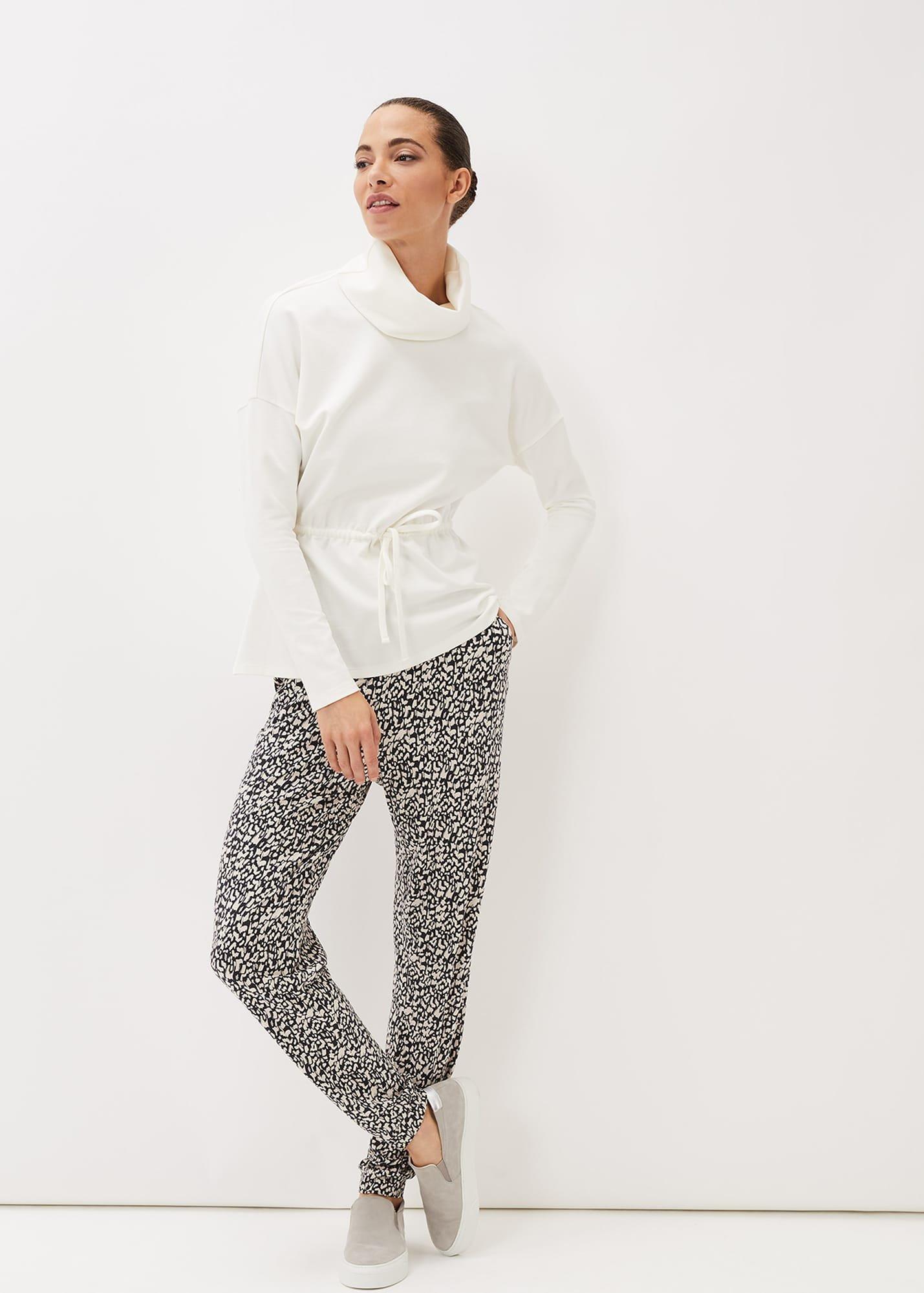 Milee Printed Jersey Joggers