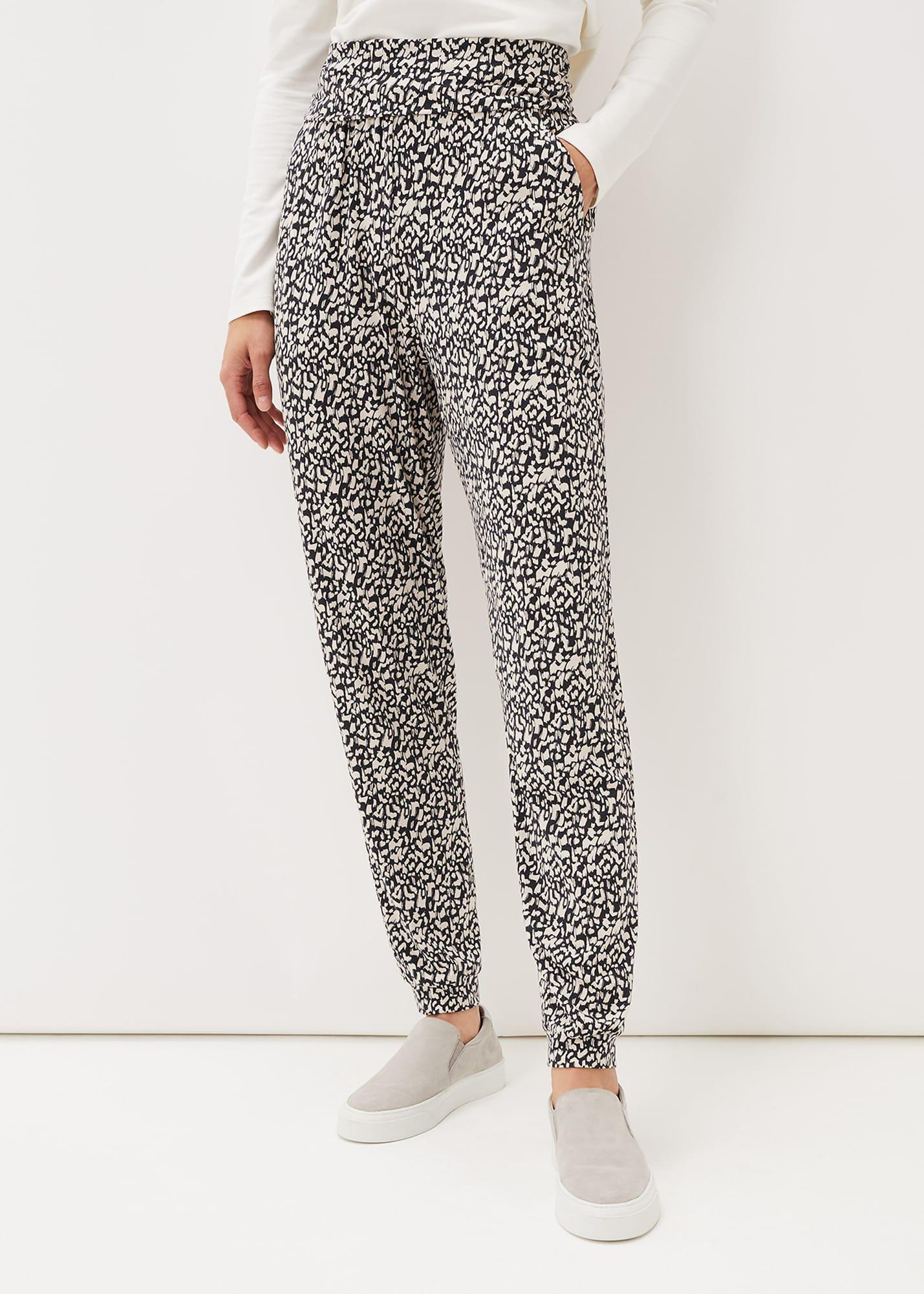 Milee Printed Jersey Joggers