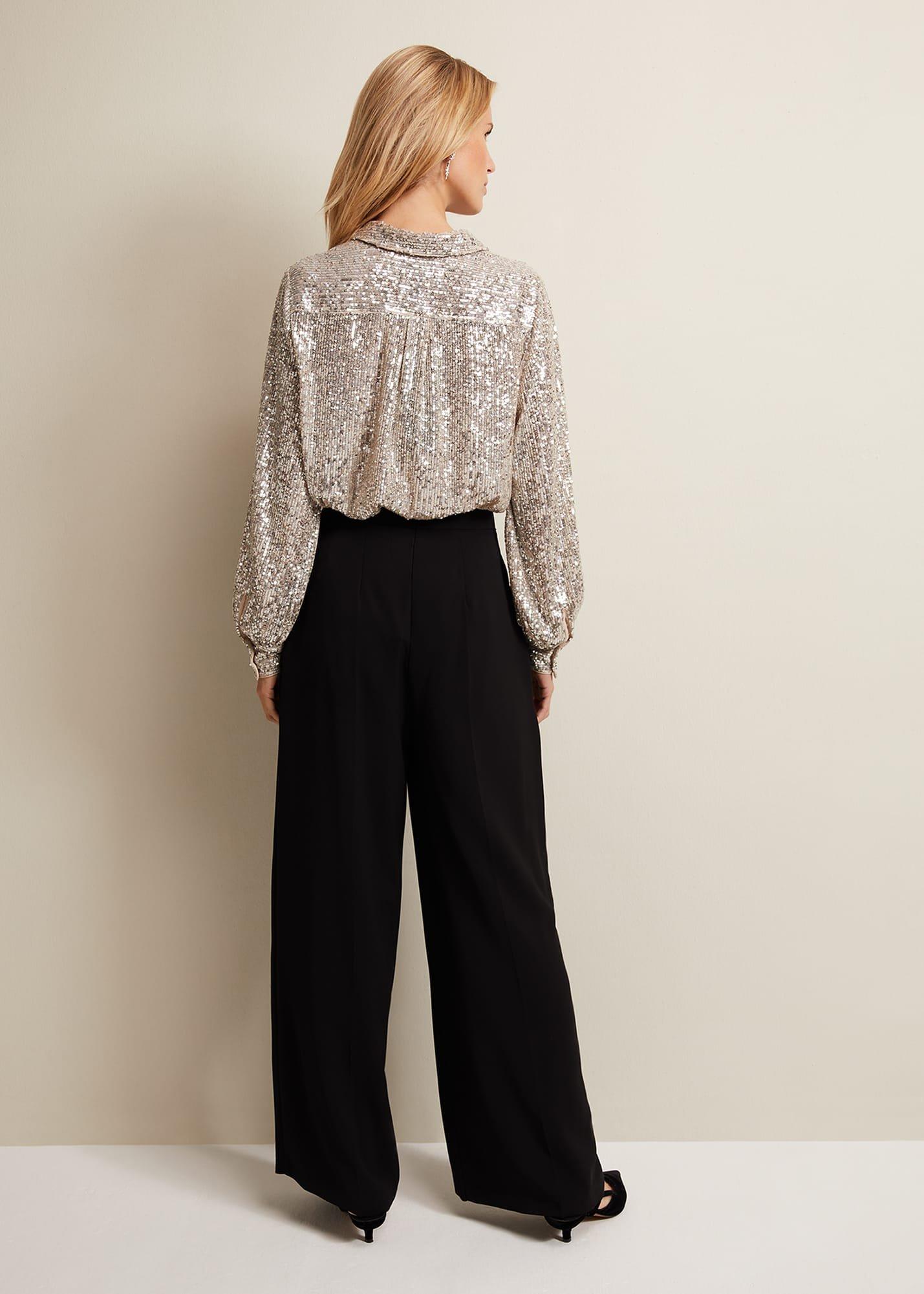 Florentine Wide Leg Trousers