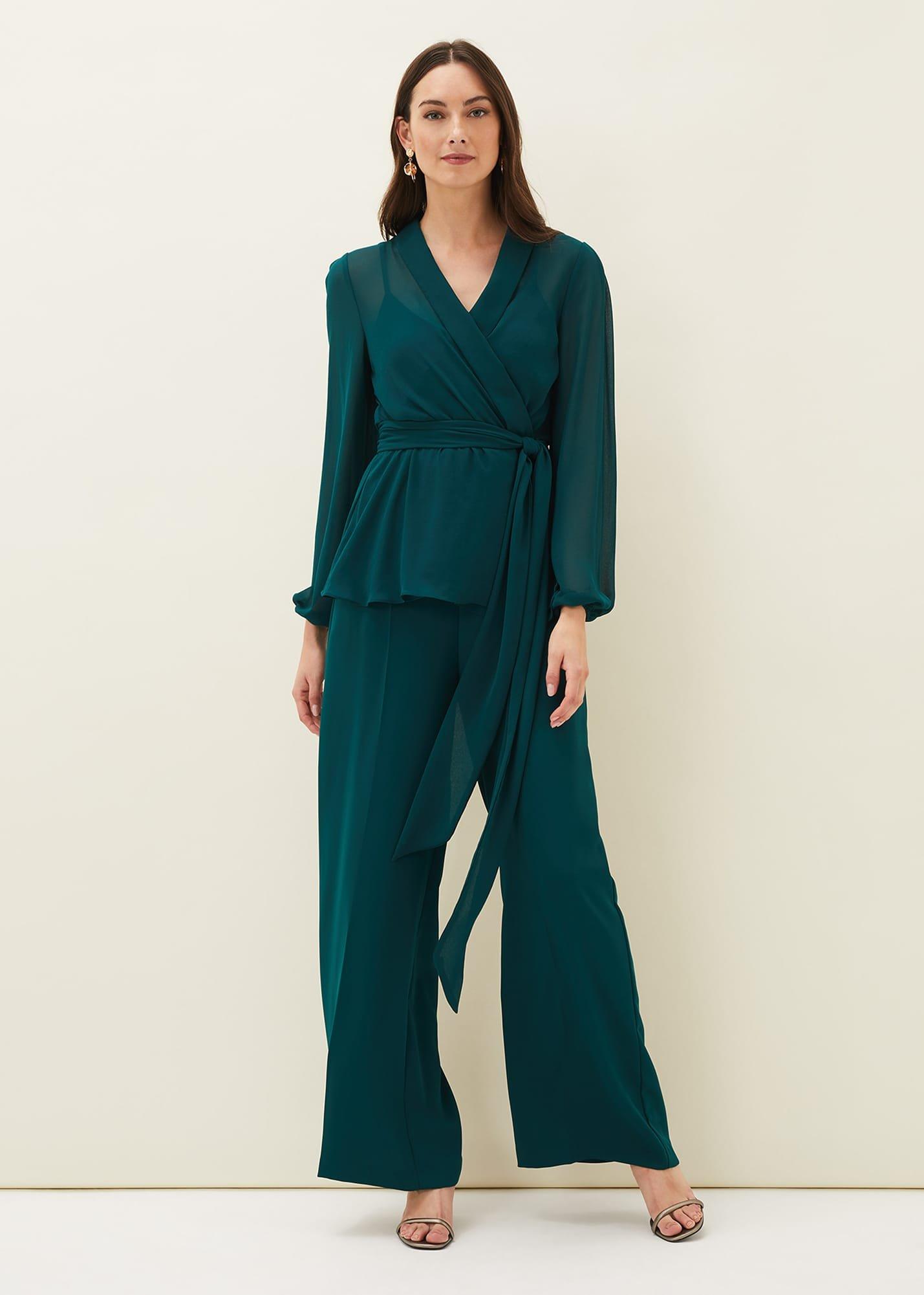 Florentine Wide Leg Co-Ord Trousers