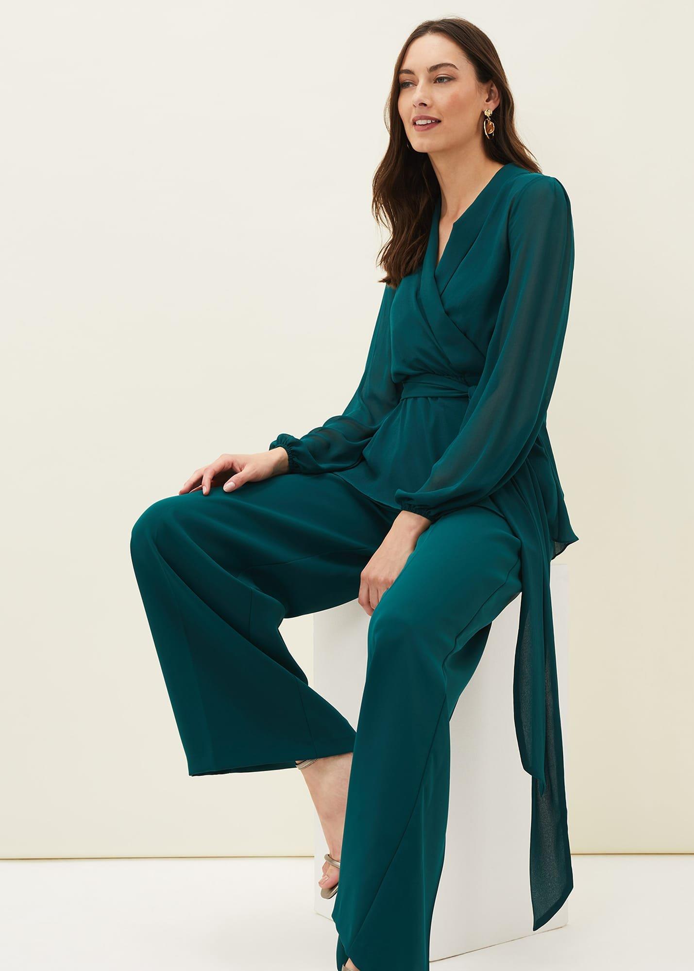Florentine Wide Leg Co-Ord Trousers