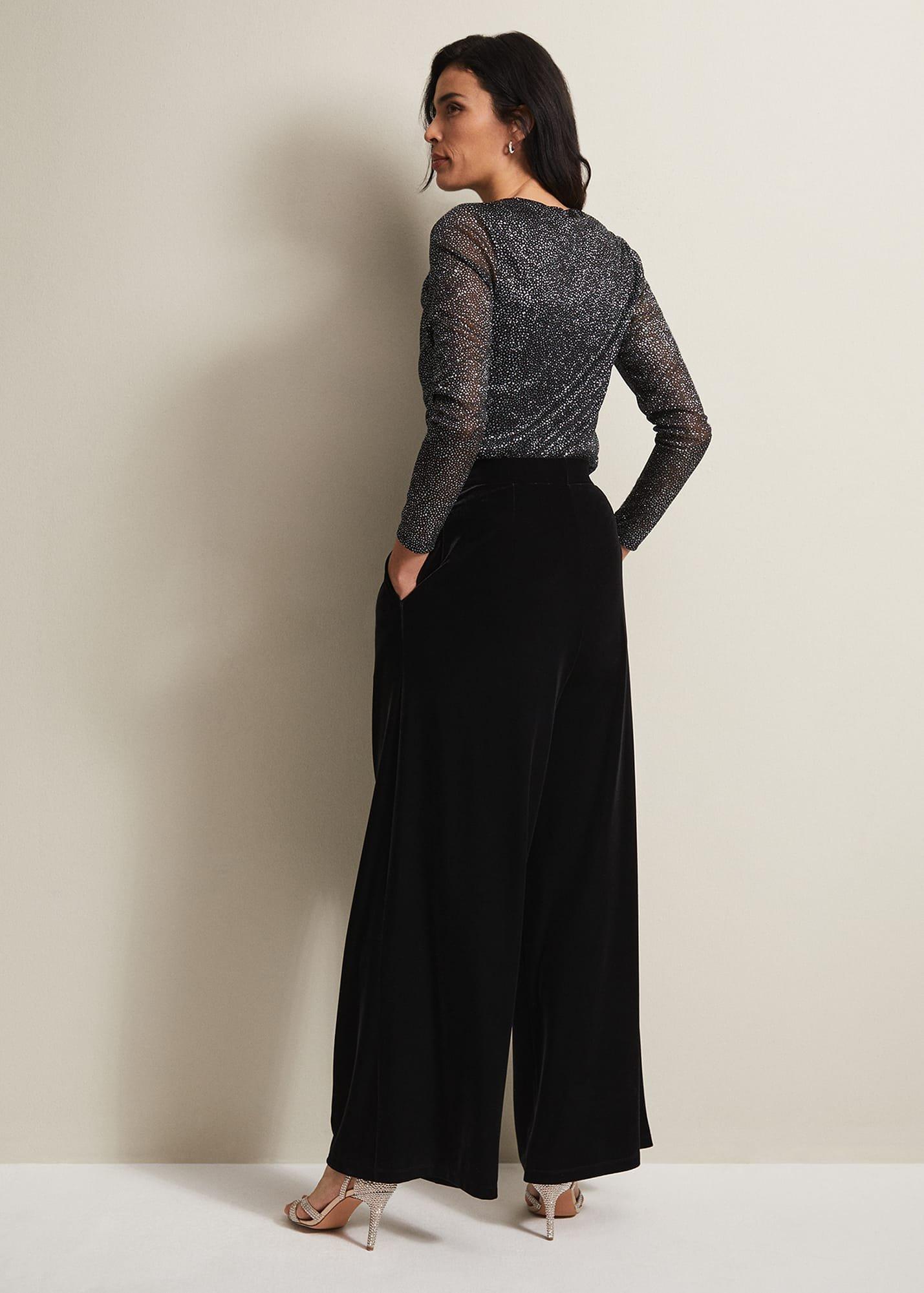 Florentine Velvet Co-Ord Trousers