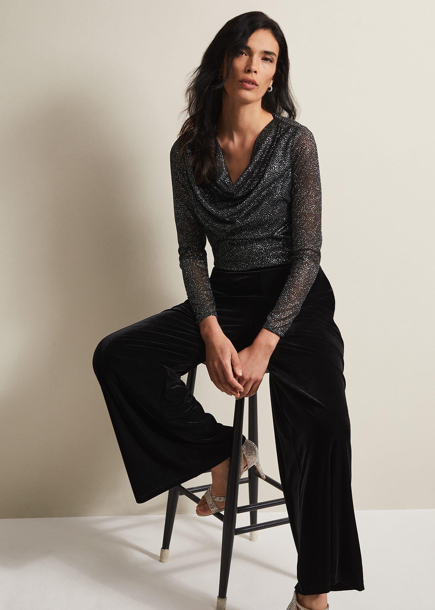 Florentine Velvet Co-Ord Trousers